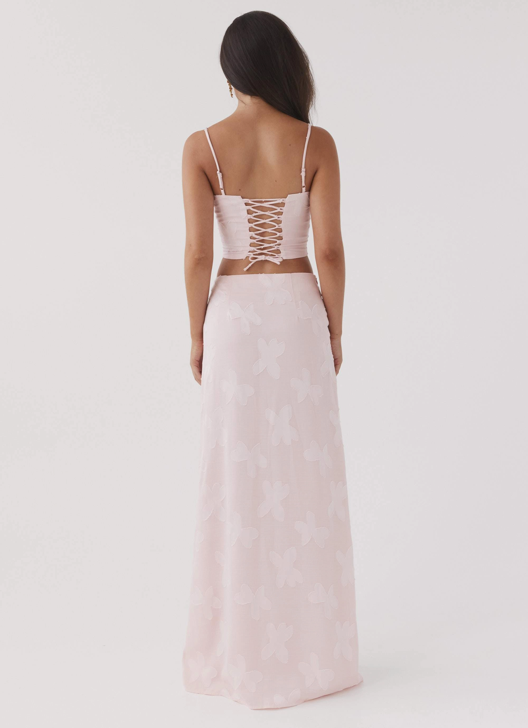 Best Love Maxi Skirt - Pink Petal Advanced Wickability System Adventure Day Look