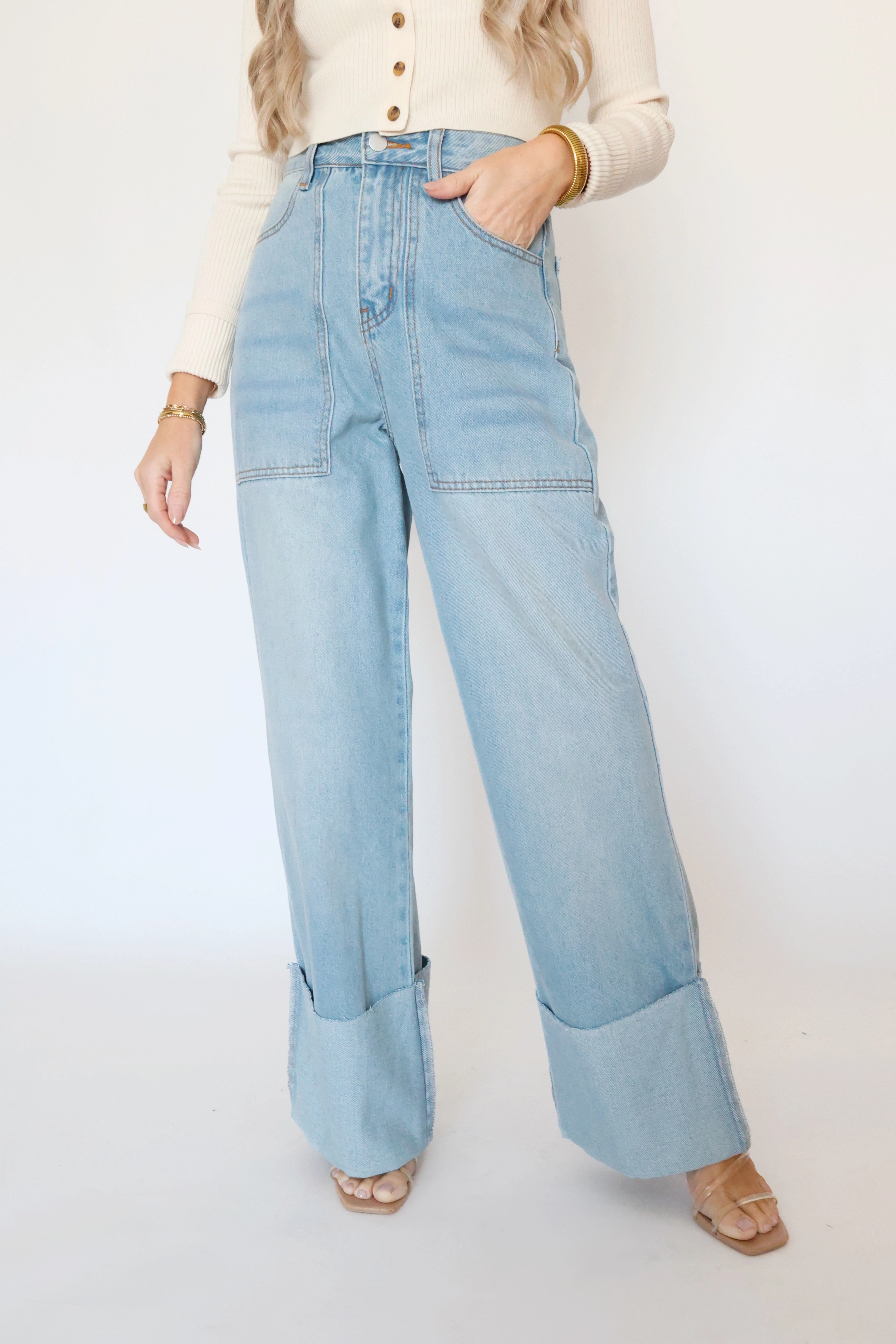 Beth Wide Leg Jean LayeredStyling EcoCertified Material