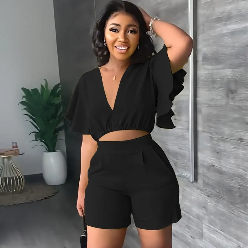 Biker Shorts Nightclub Set