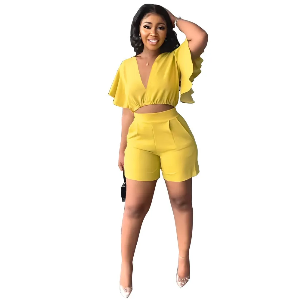 Biker Shorts Nightclub Set