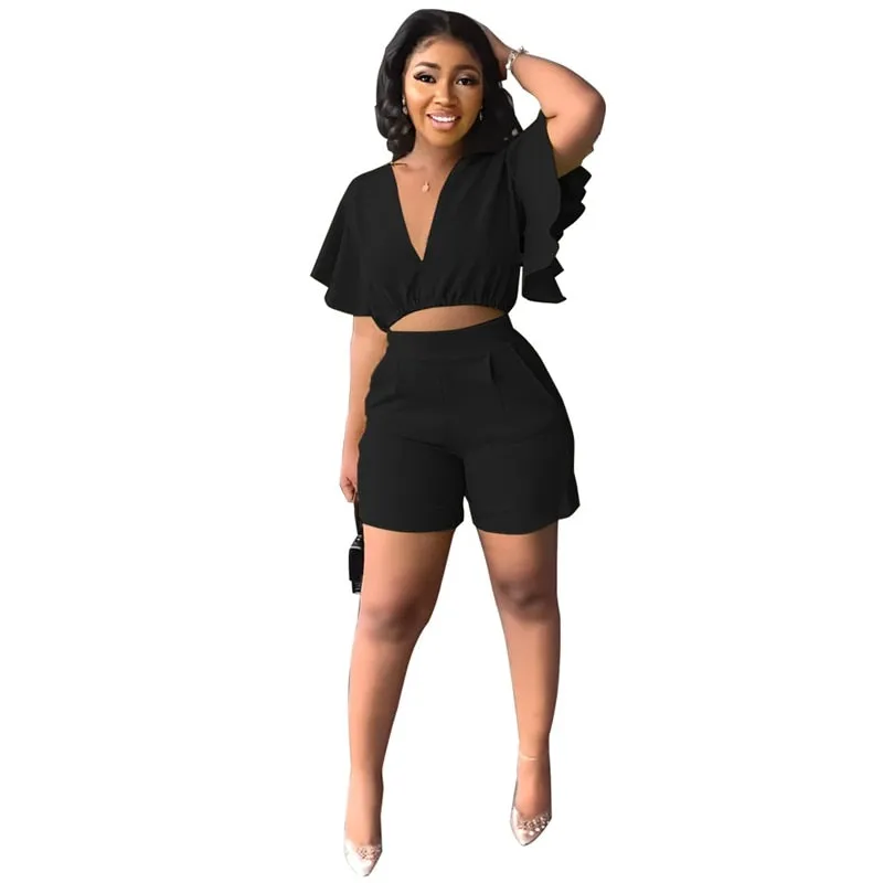 Biker Shorts Nightclub Set