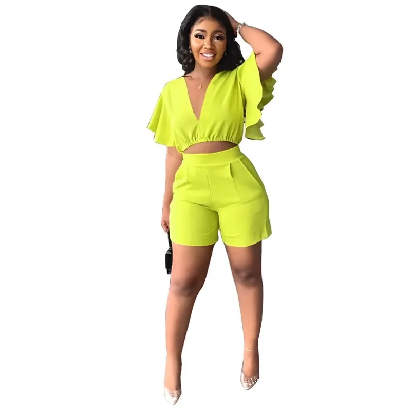 Biker Shorts Nightclub Set