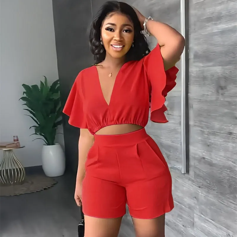 Biker Shorts Nightclub Set
