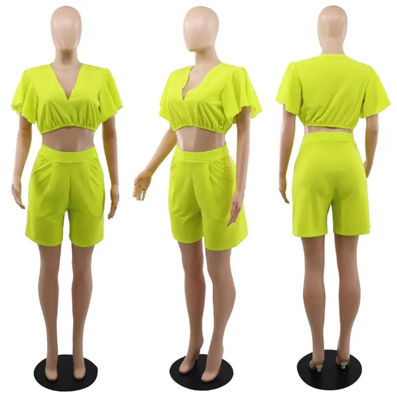 Biker Shorts Nightclub Set