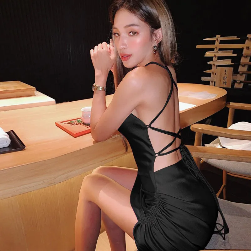 Blackless Strapless Party Dress