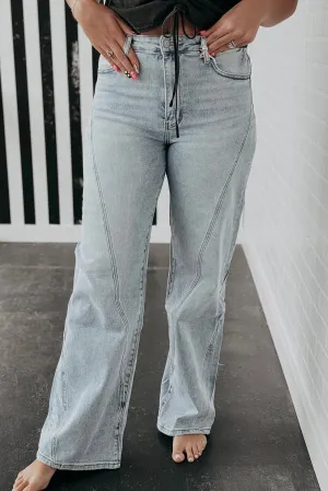 Blue Zone Planet |  Beau Blue Plus Size Vintage Seamed Jeans