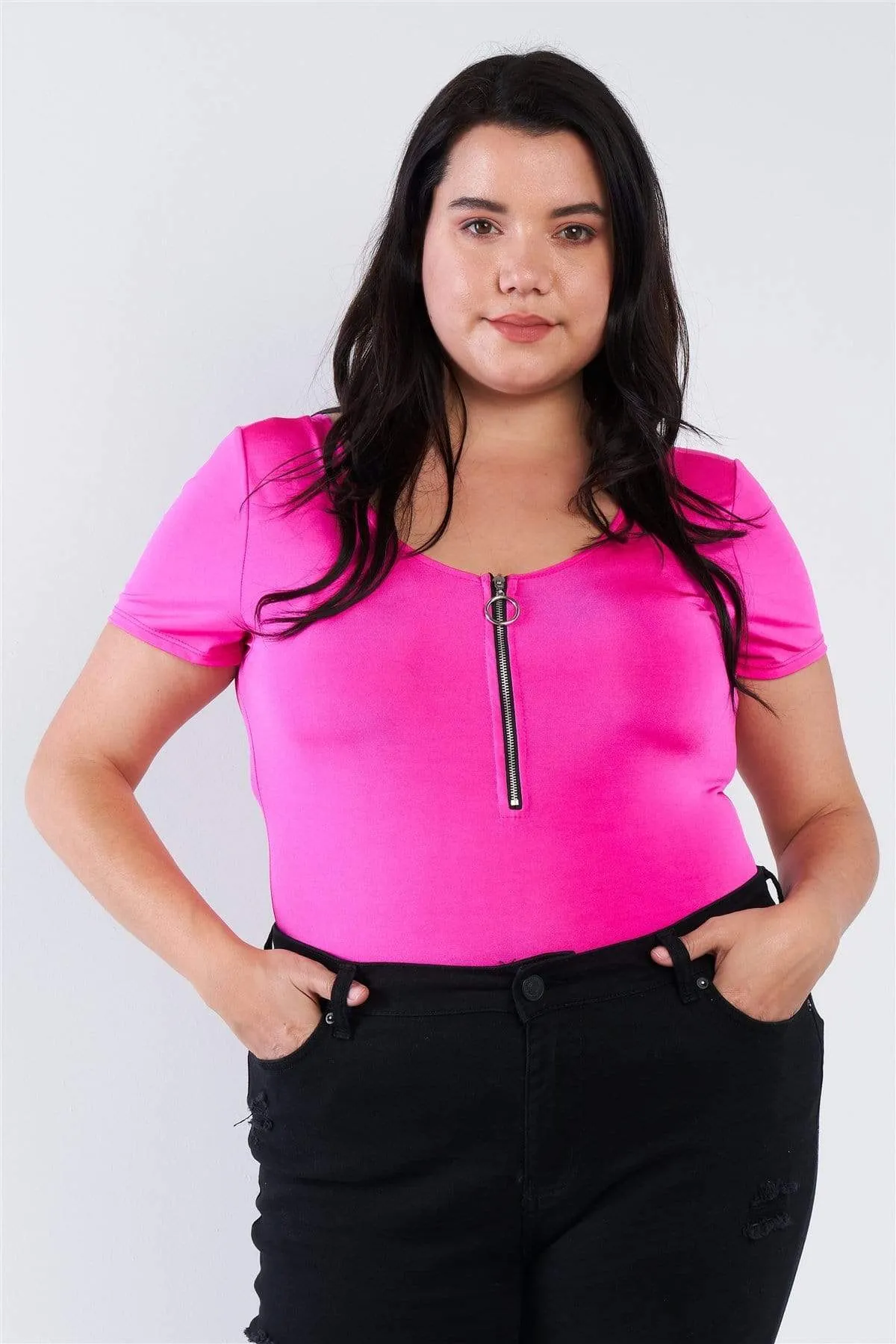 Blue Zone Planet |  Plus Size Bodysuit