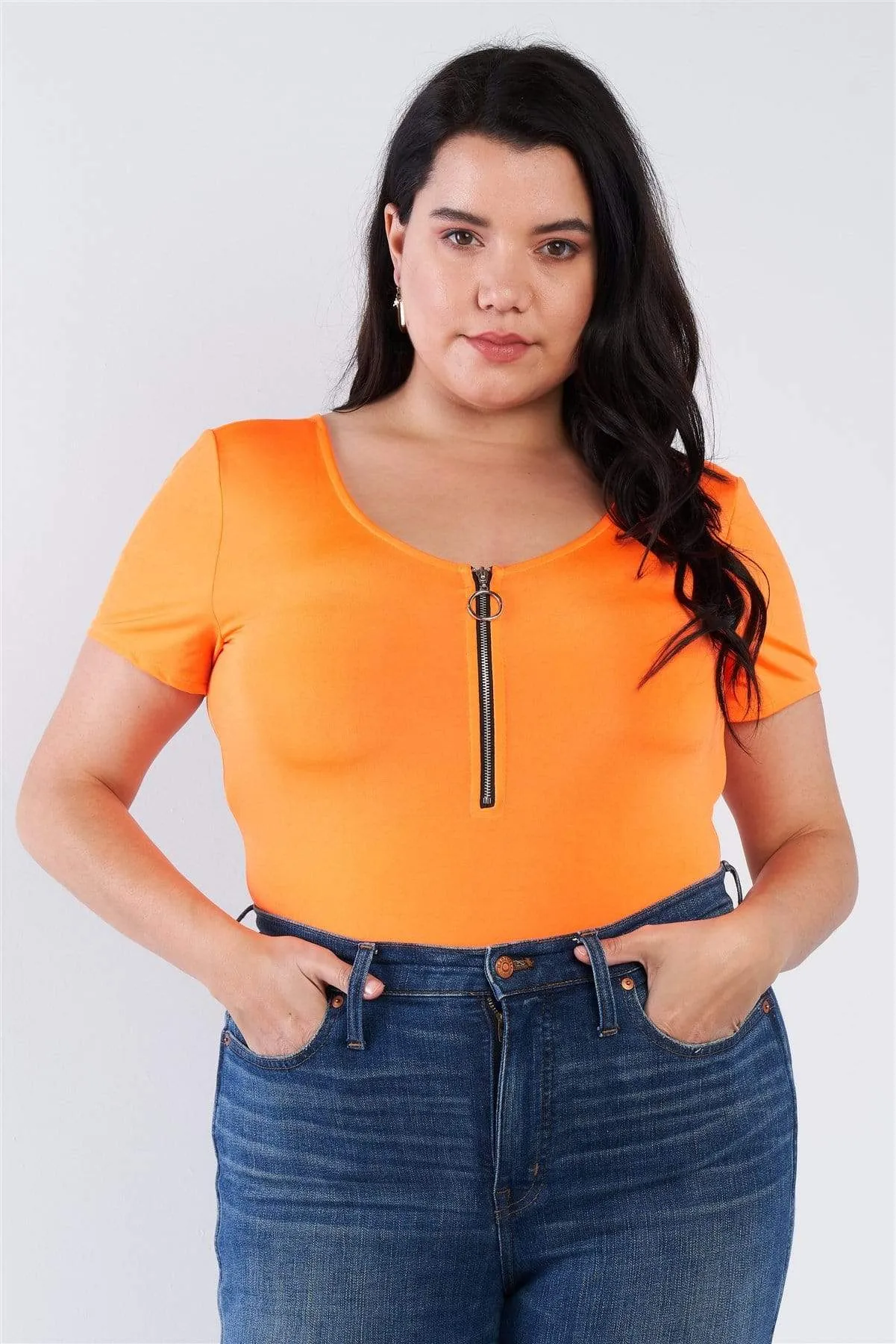 Blue Zone Planet |  Plus Size Bodysuit