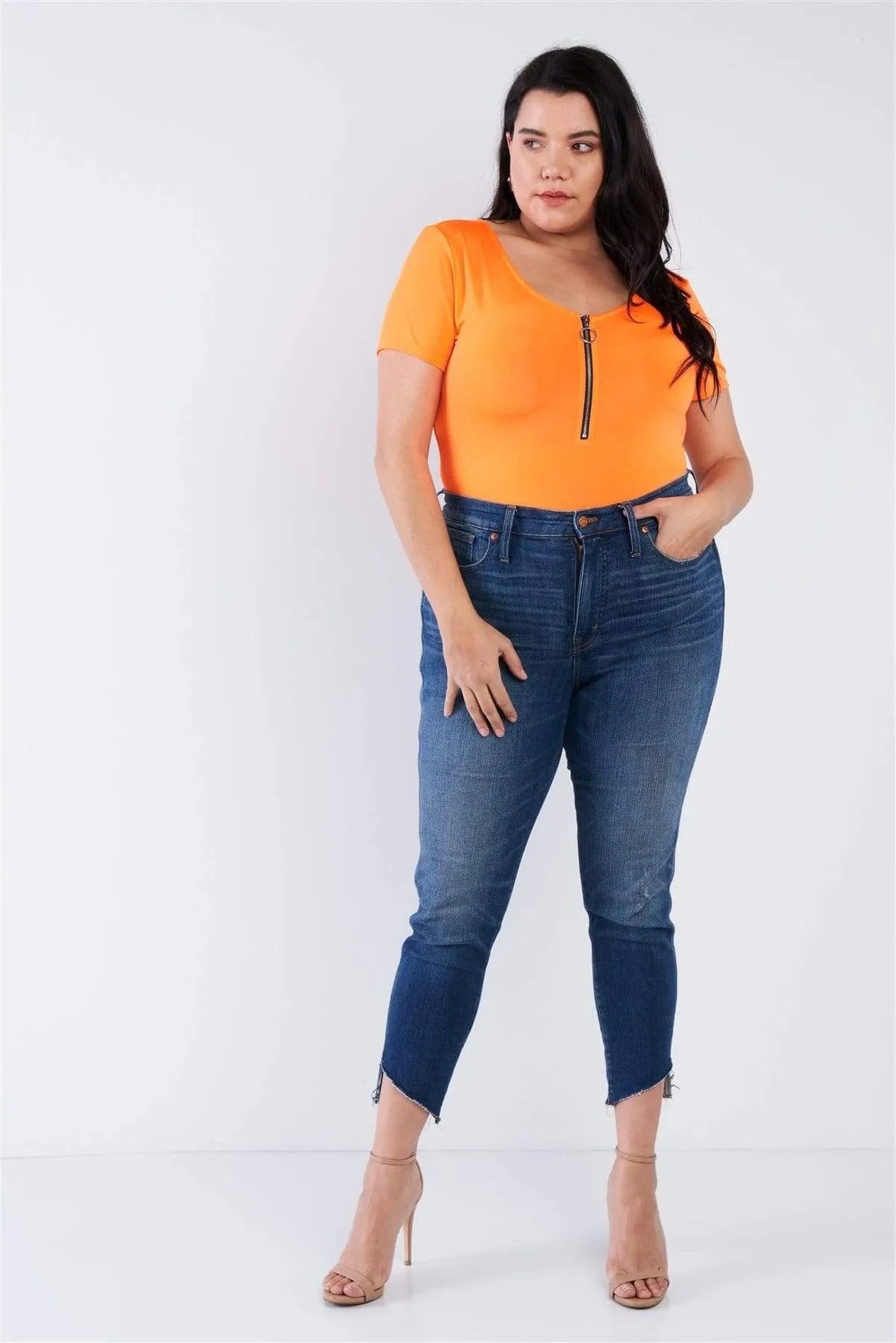 Blue Zone Planet |  Plus Size Bodysuit