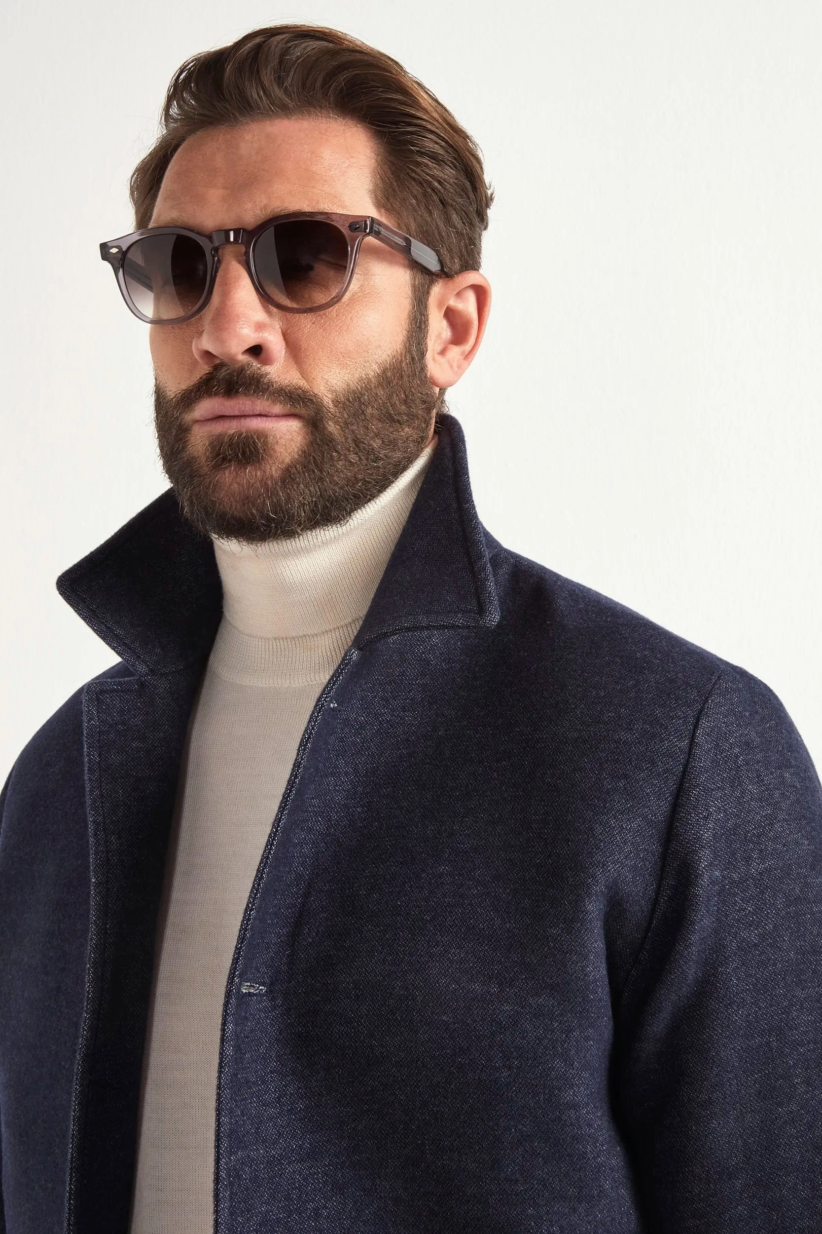 Blue bomber jacket - Made in Italy