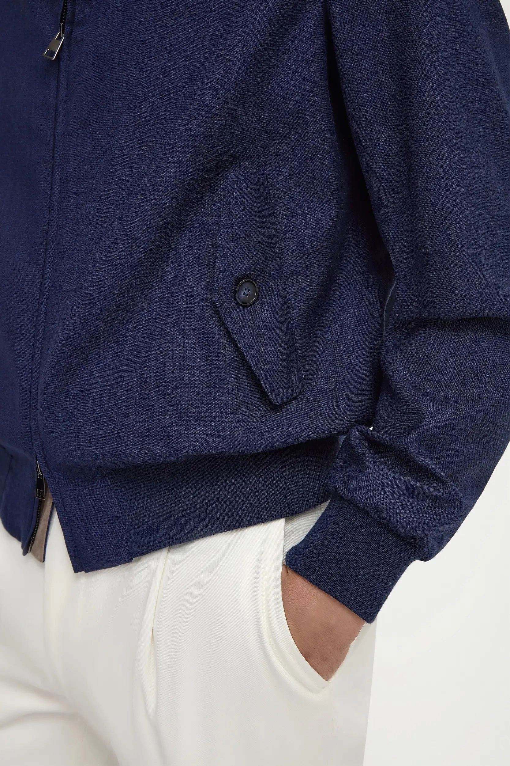 Blue short jacket ?C Made in Italy