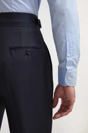 Blue Soragna trousers - Made in Italy