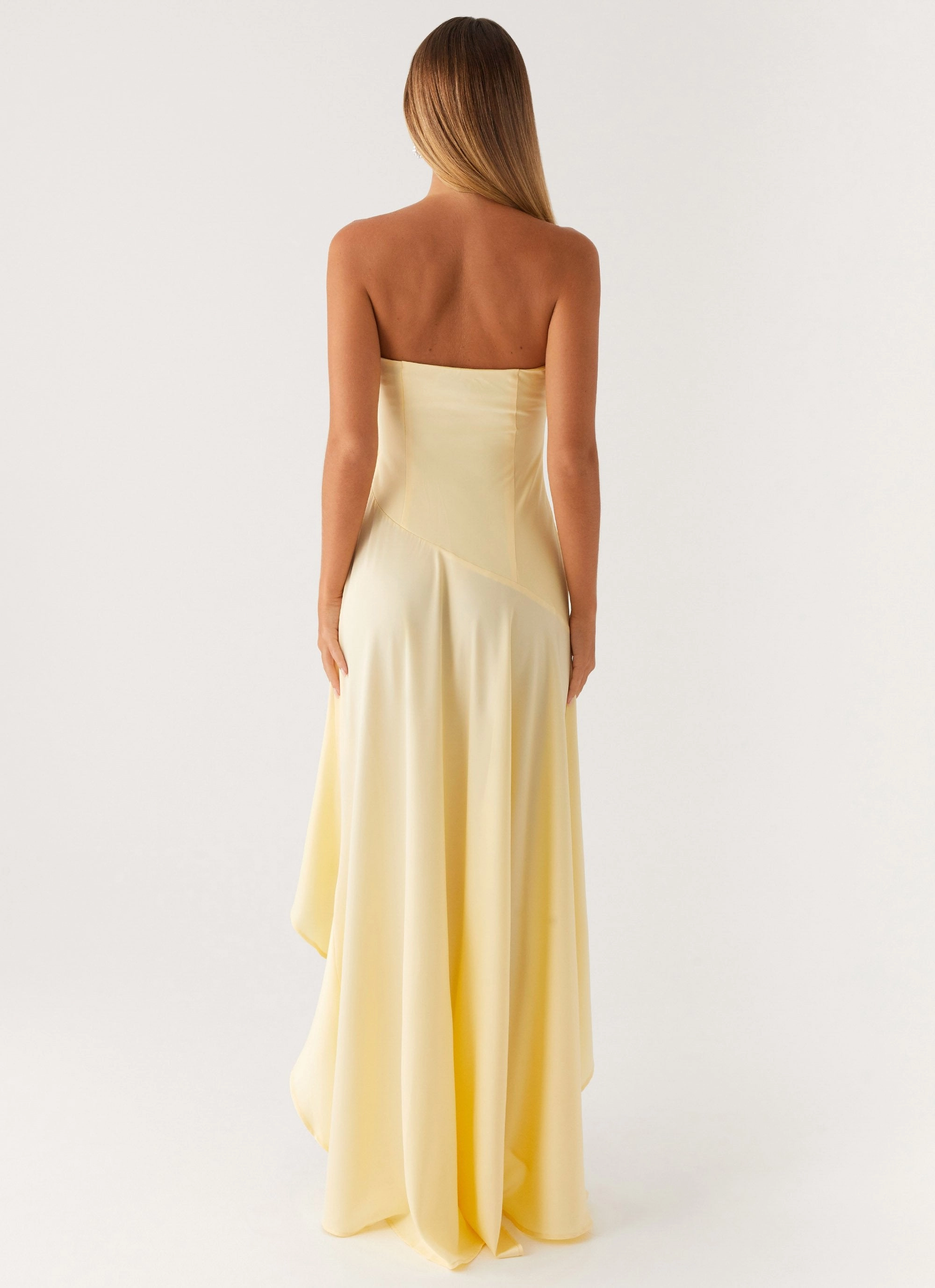 Bodie Maxi Dress - Pastel Yellow Business casual Boho Tone