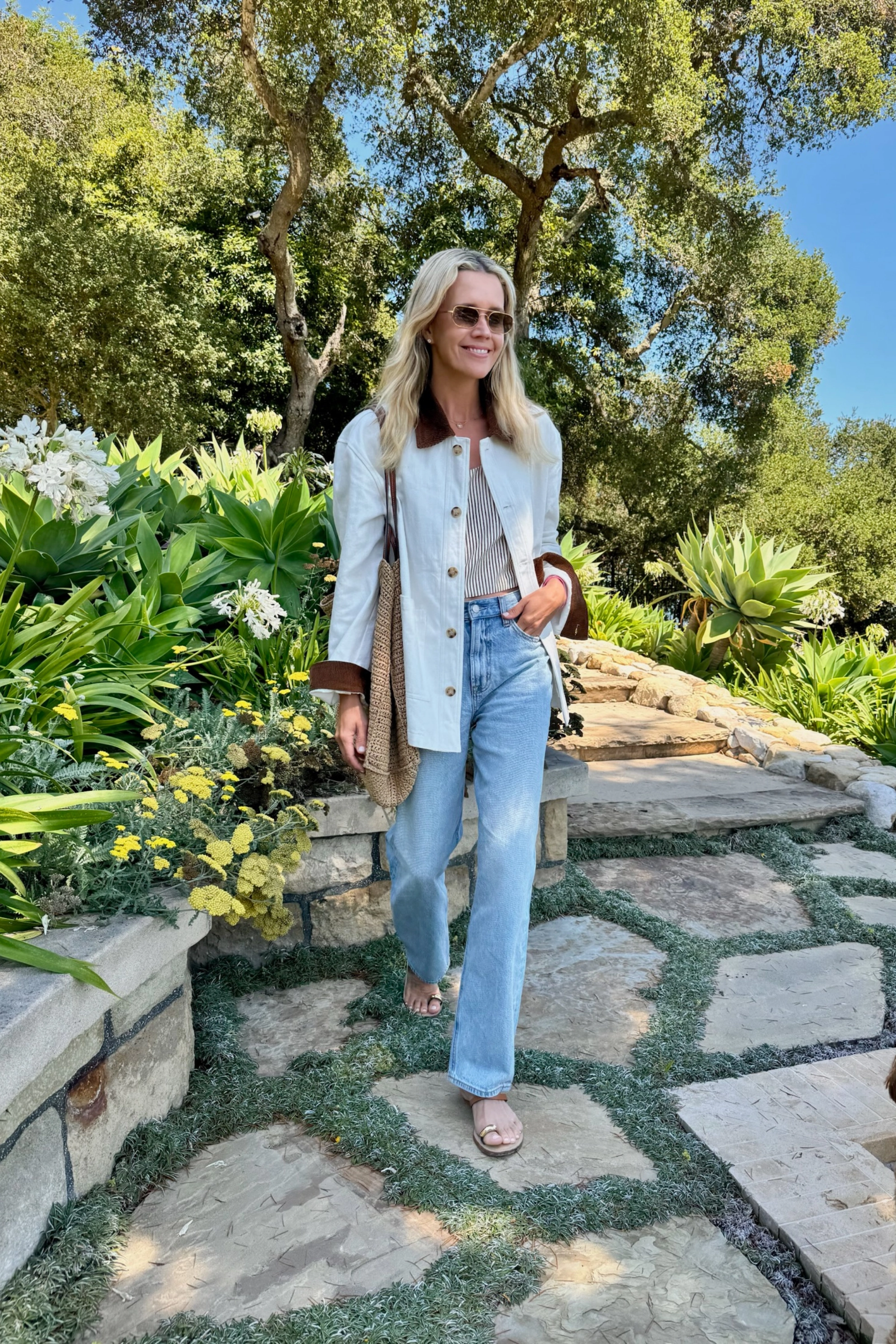 MASON'S DAUGHTER | the Barn Jacket, White DurableBartack