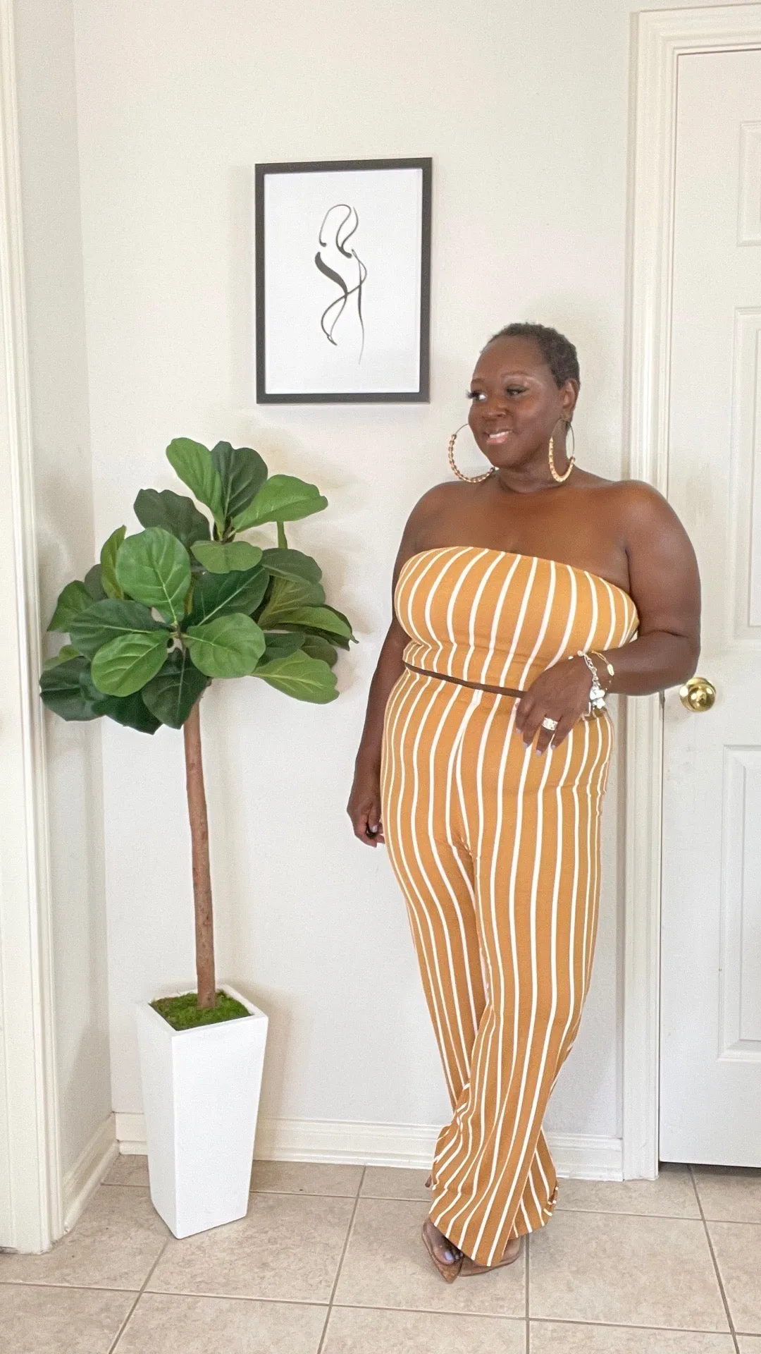 Bold In Stripes Two Piece - Plus Size | Set