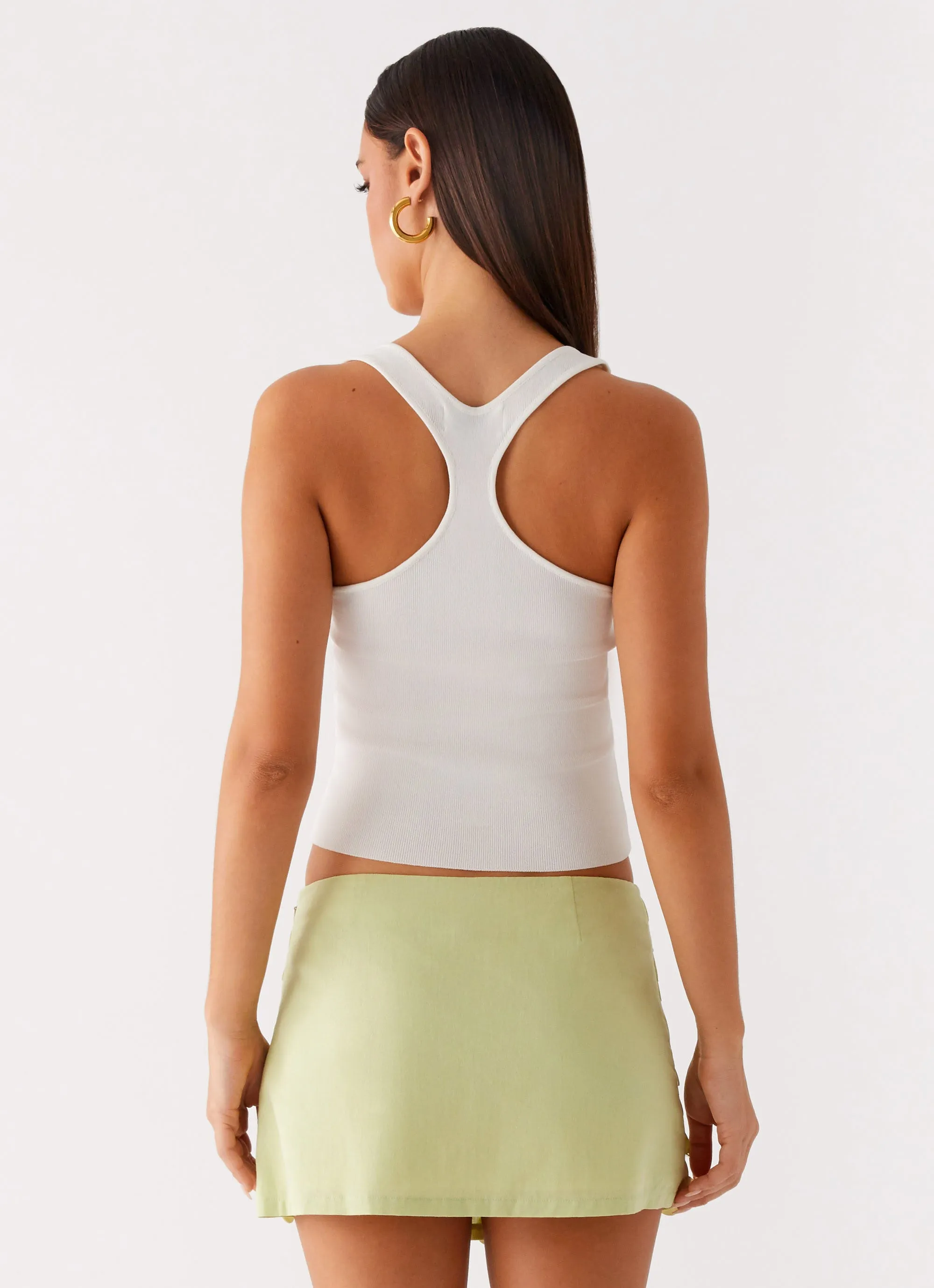 Movie Star Mini Skirt - Lime Green Classic Comfort Bold Look