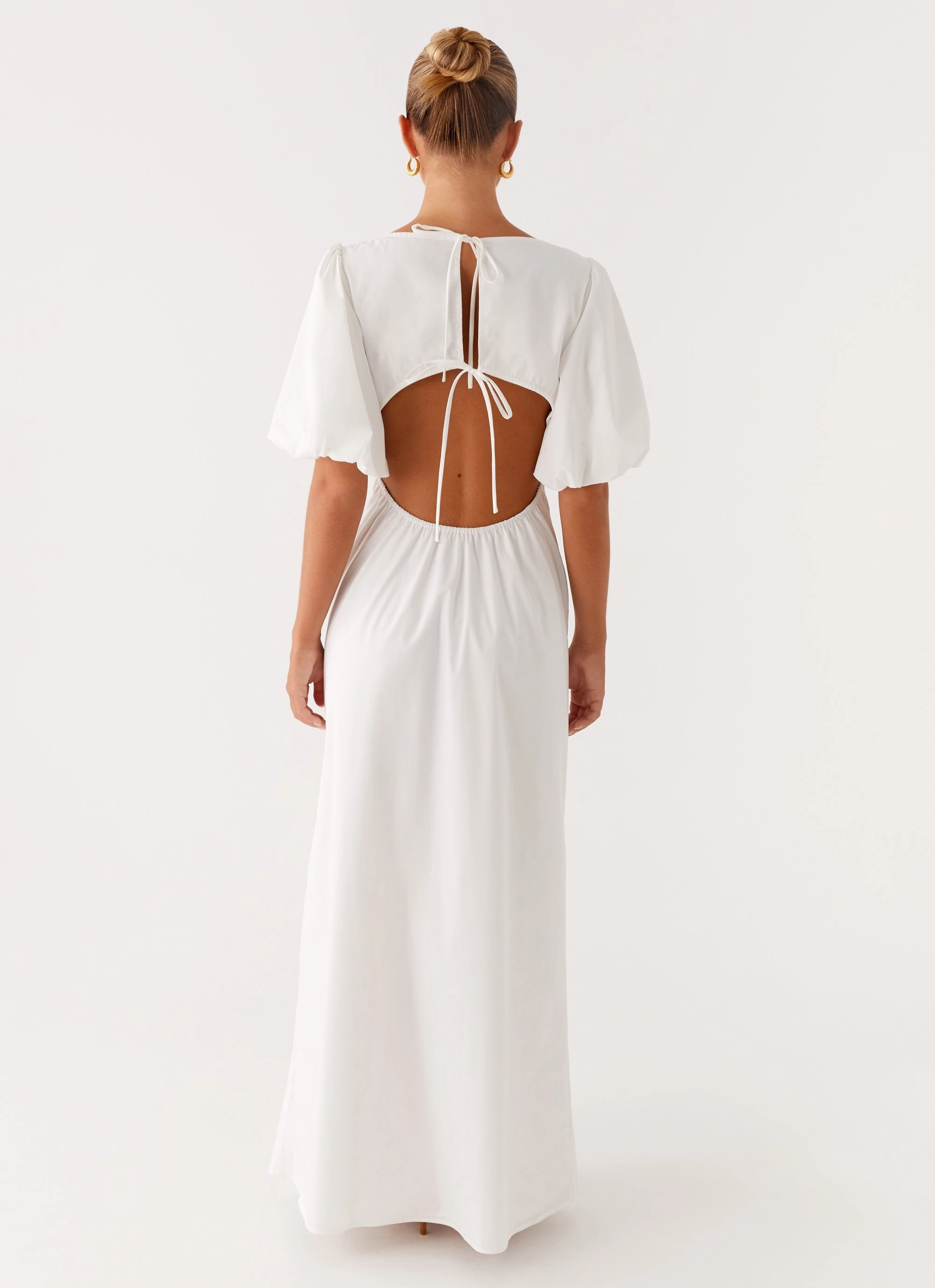 Judy Maxi Dress - White Influencer-Approved