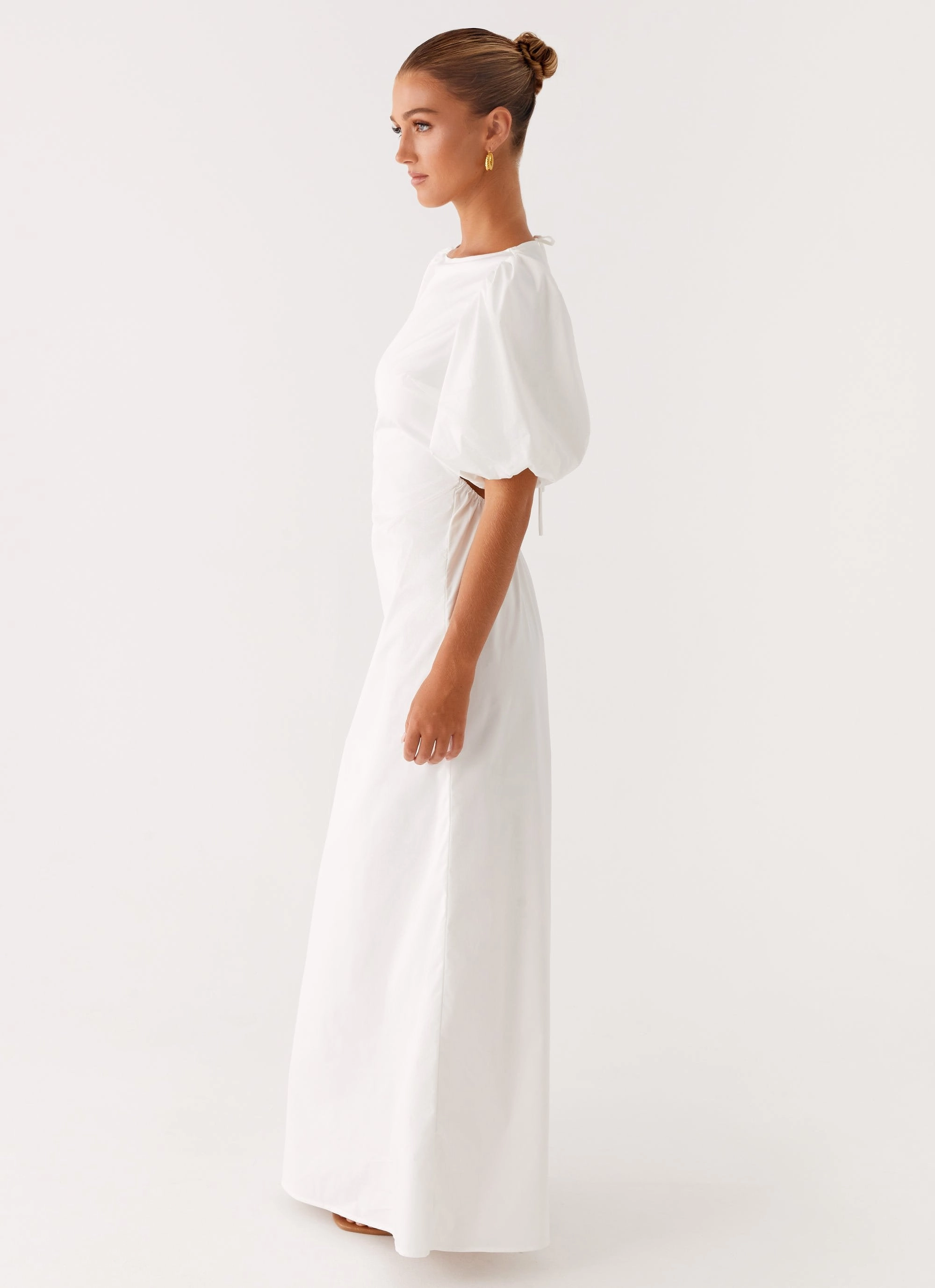 Judy Maxi Dress - White Occasion Wear