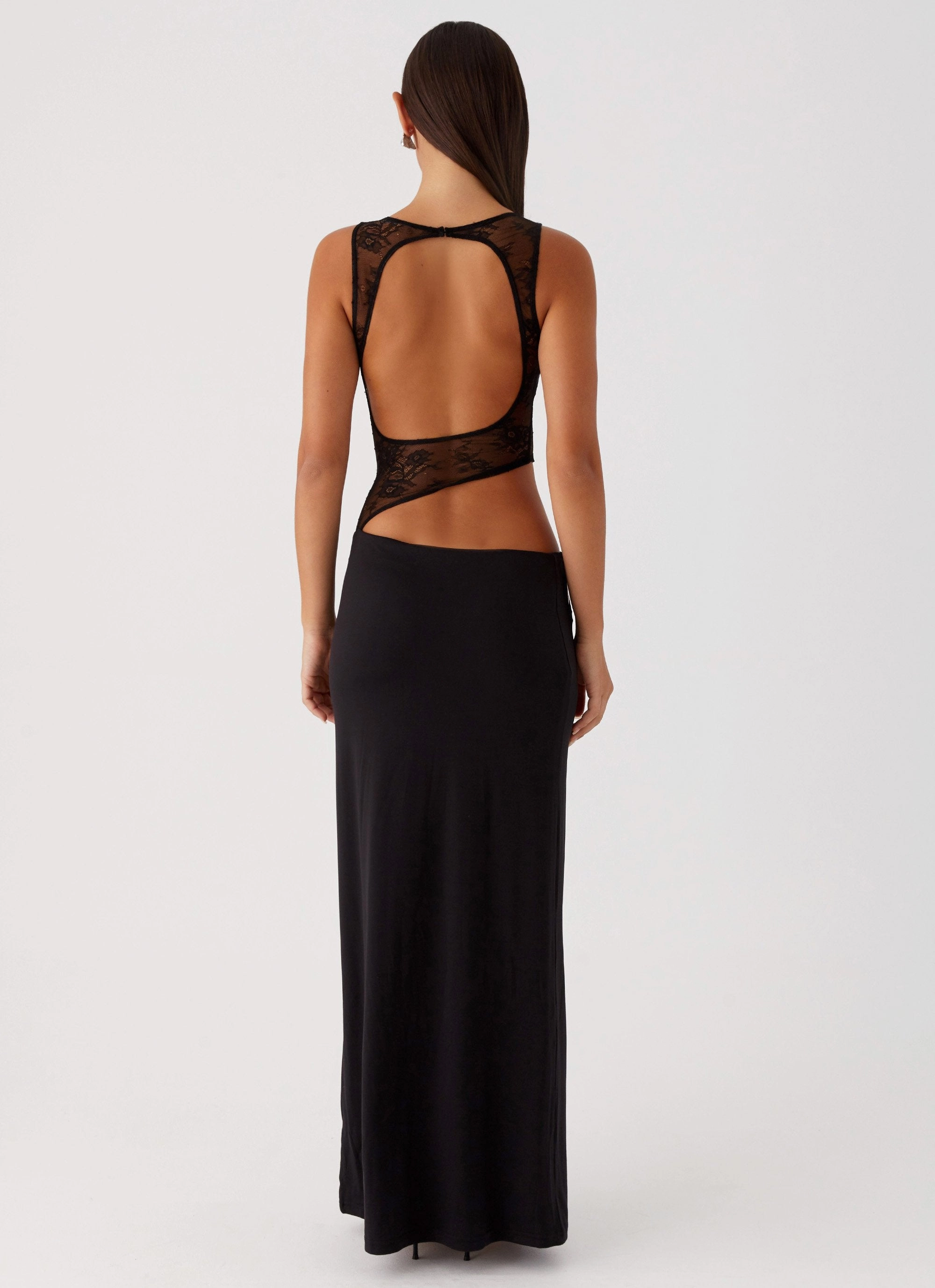 Prophecy Maxi Dress - Black Lightweight-Lining Soft Colorway