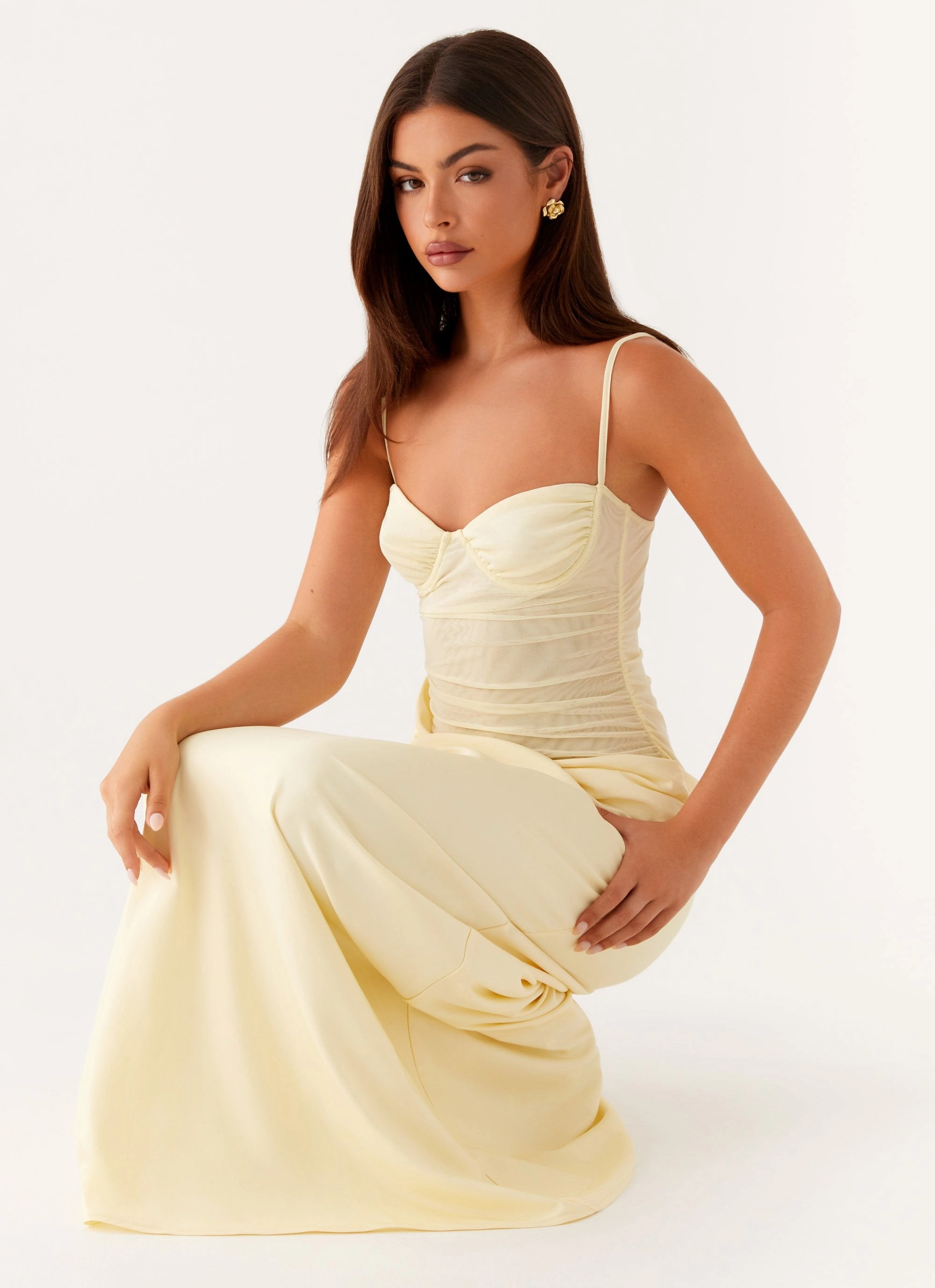 Bold Movement Joy Glow Romy Maxi Dress - Yellow