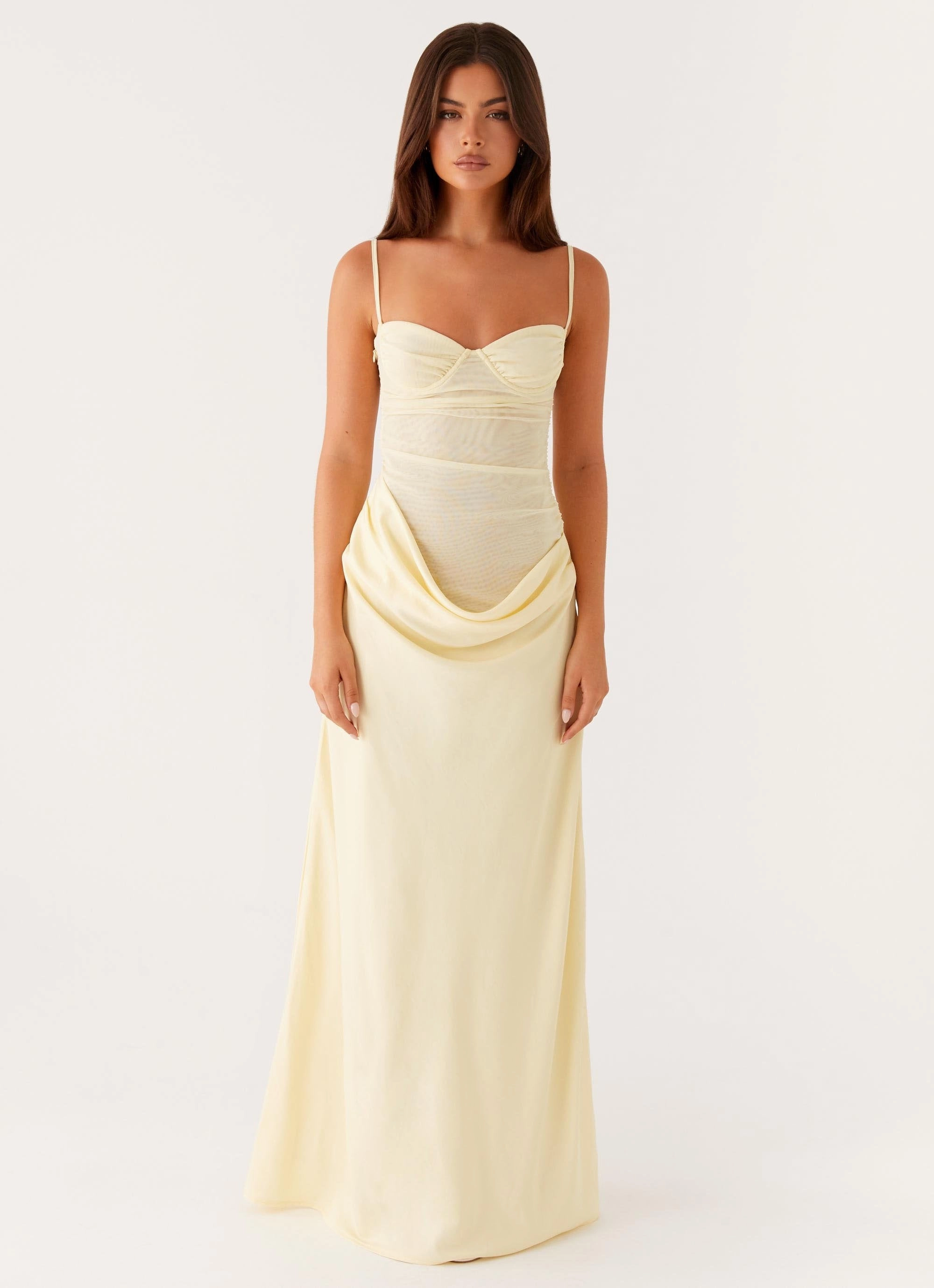 Casual Elegance Romy Maxi Dress - Yellow