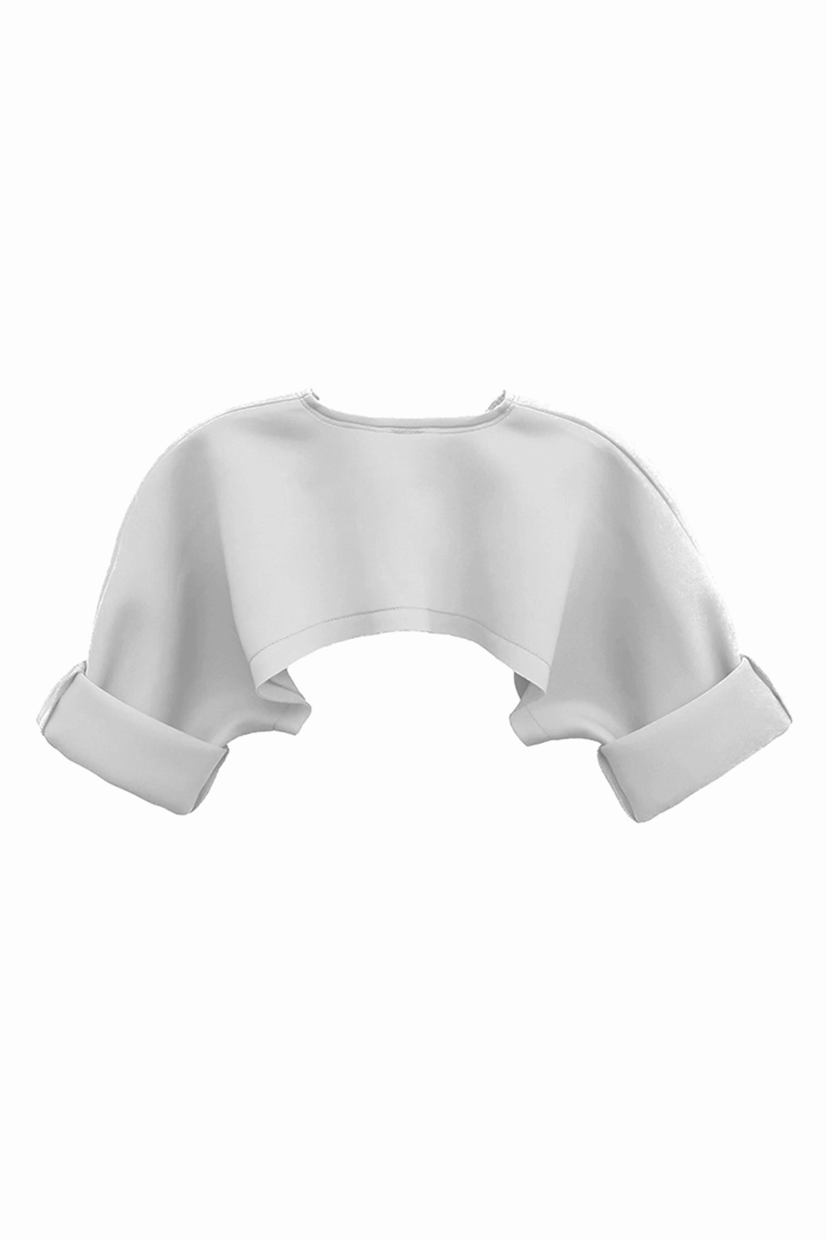 Casual Tee Boni Crop Cover Up