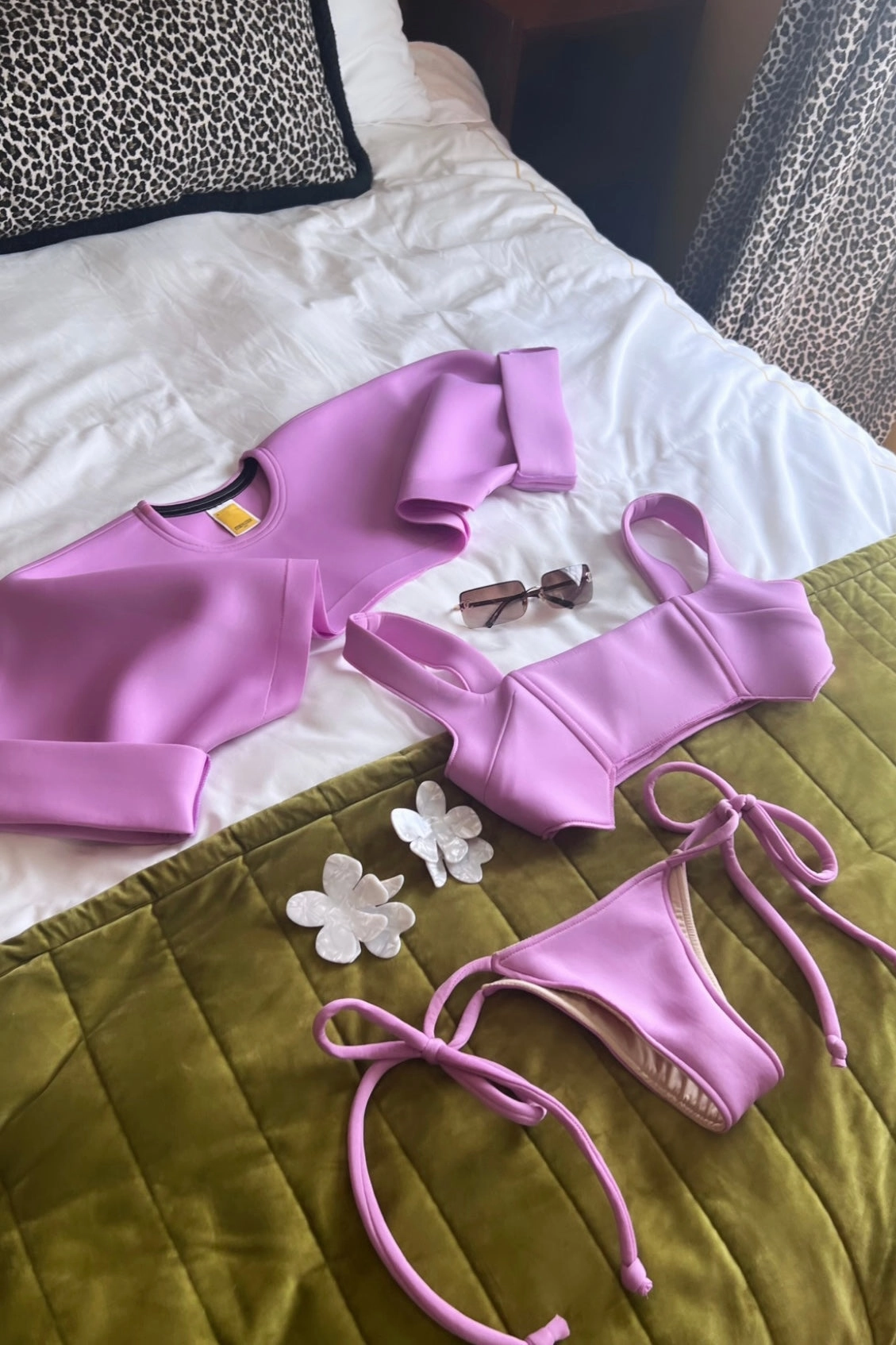 Boni Crop Cover Up Eco Friendly Textile Low Profile Seams