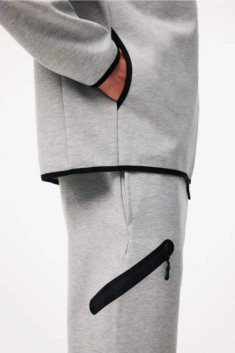 Borg tech sweat sweatshirt H&M, gray