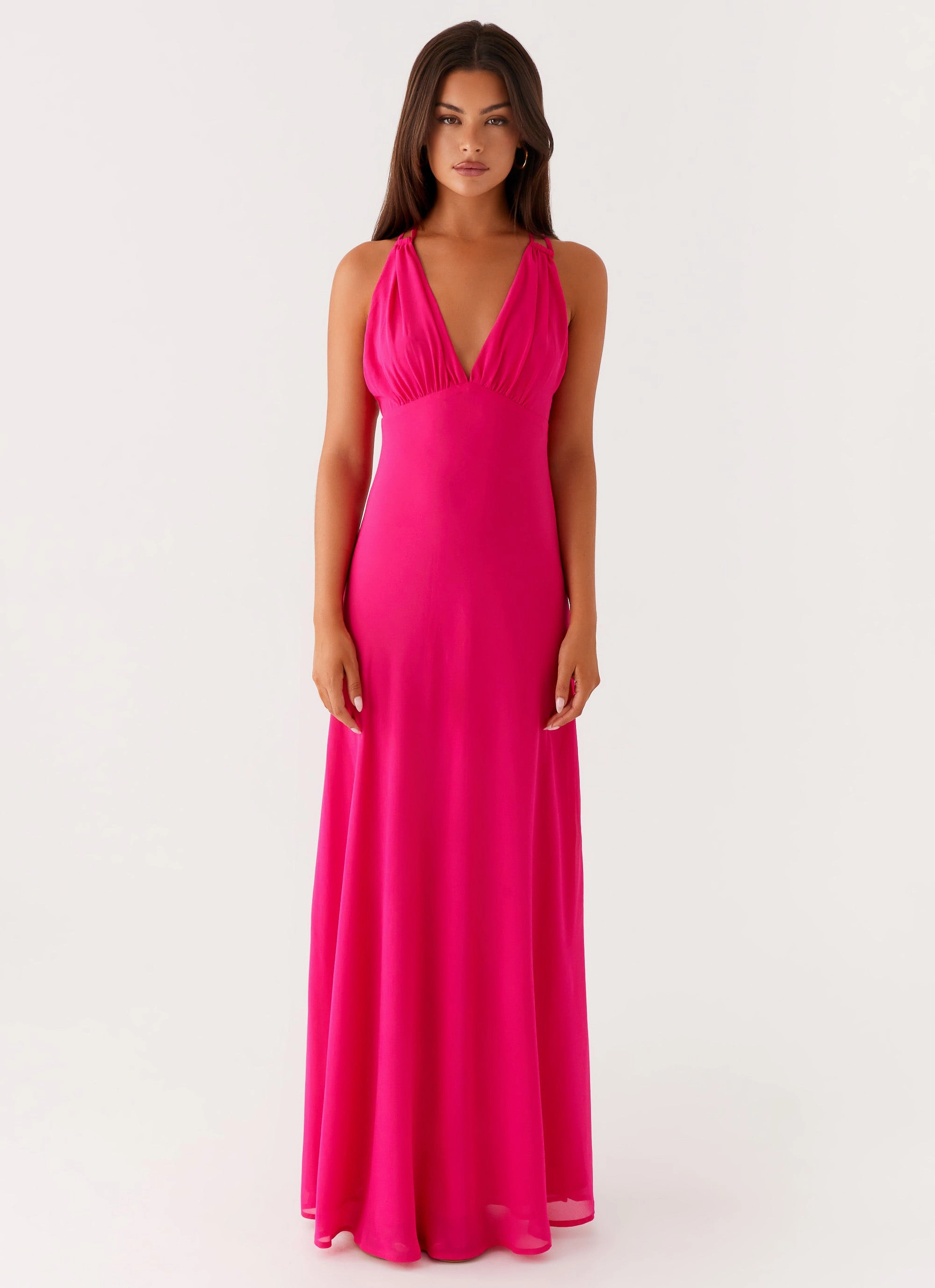 Kacia Maxi Dress - Fuchsia Everyday Piece