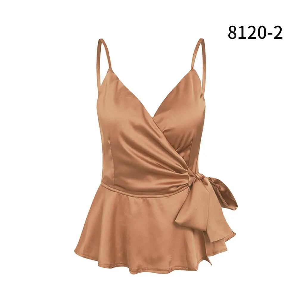 Bow Spaghetti Straps Camisole