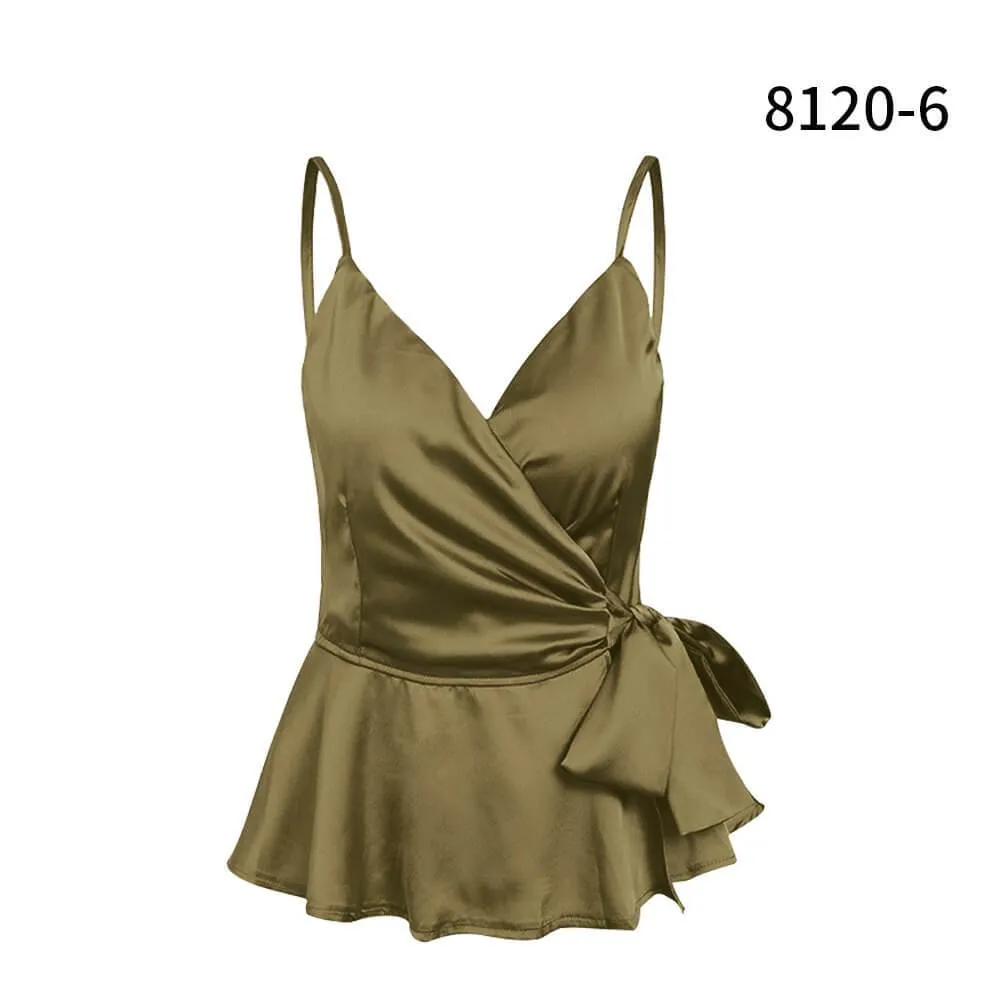 Bow Spaghetti Straps Camisole