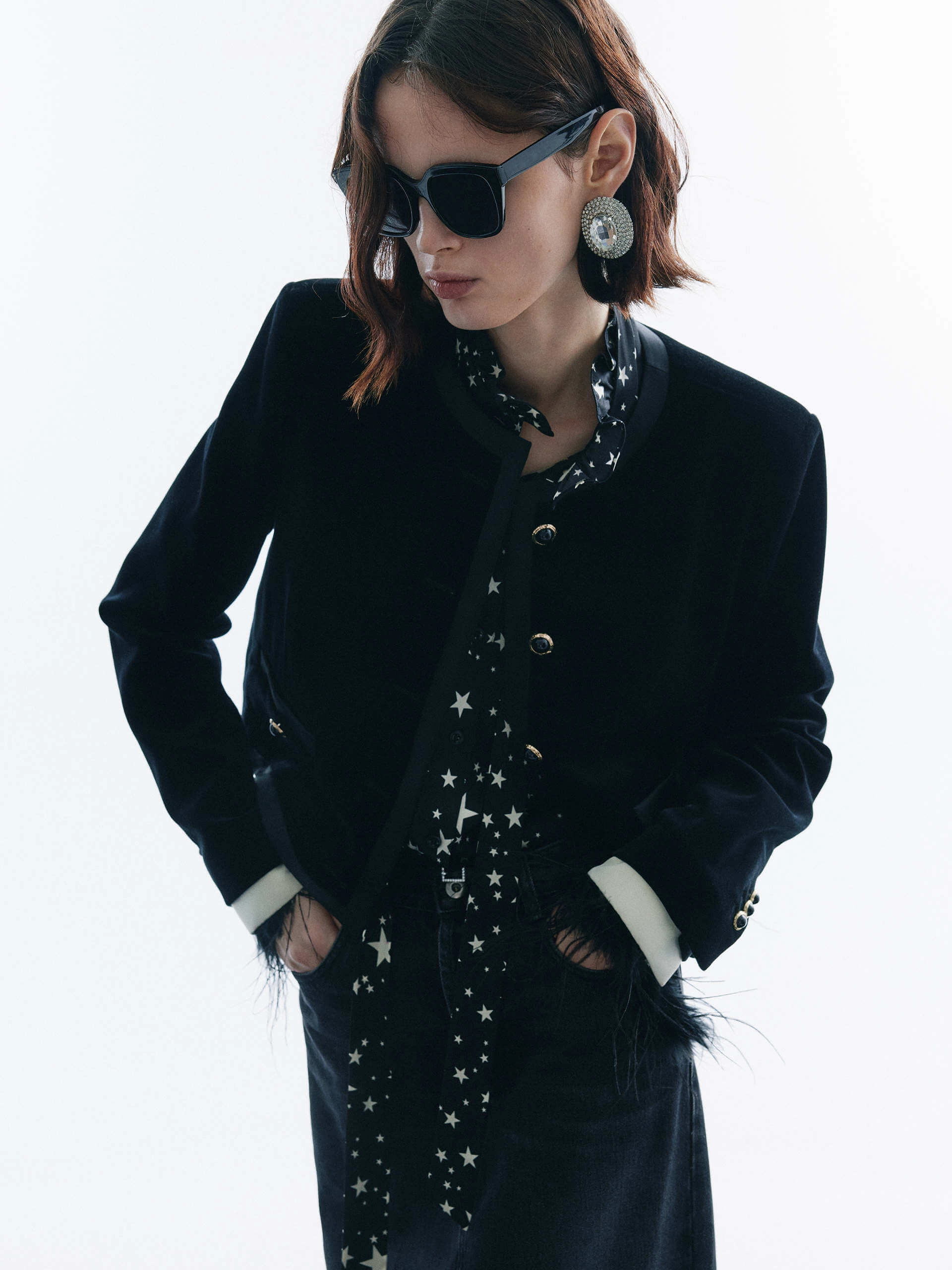 Boxy Fit Cotton Jacket