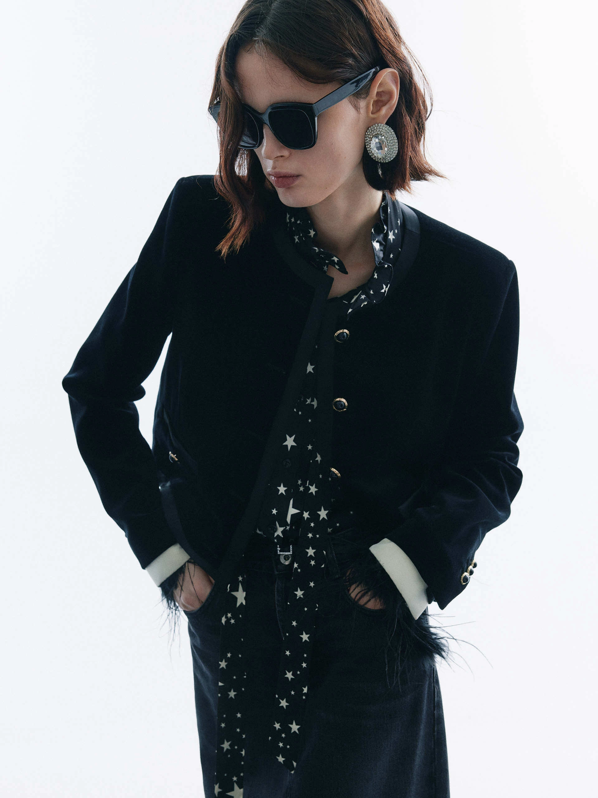 Boxy Fit Cotton Jacket