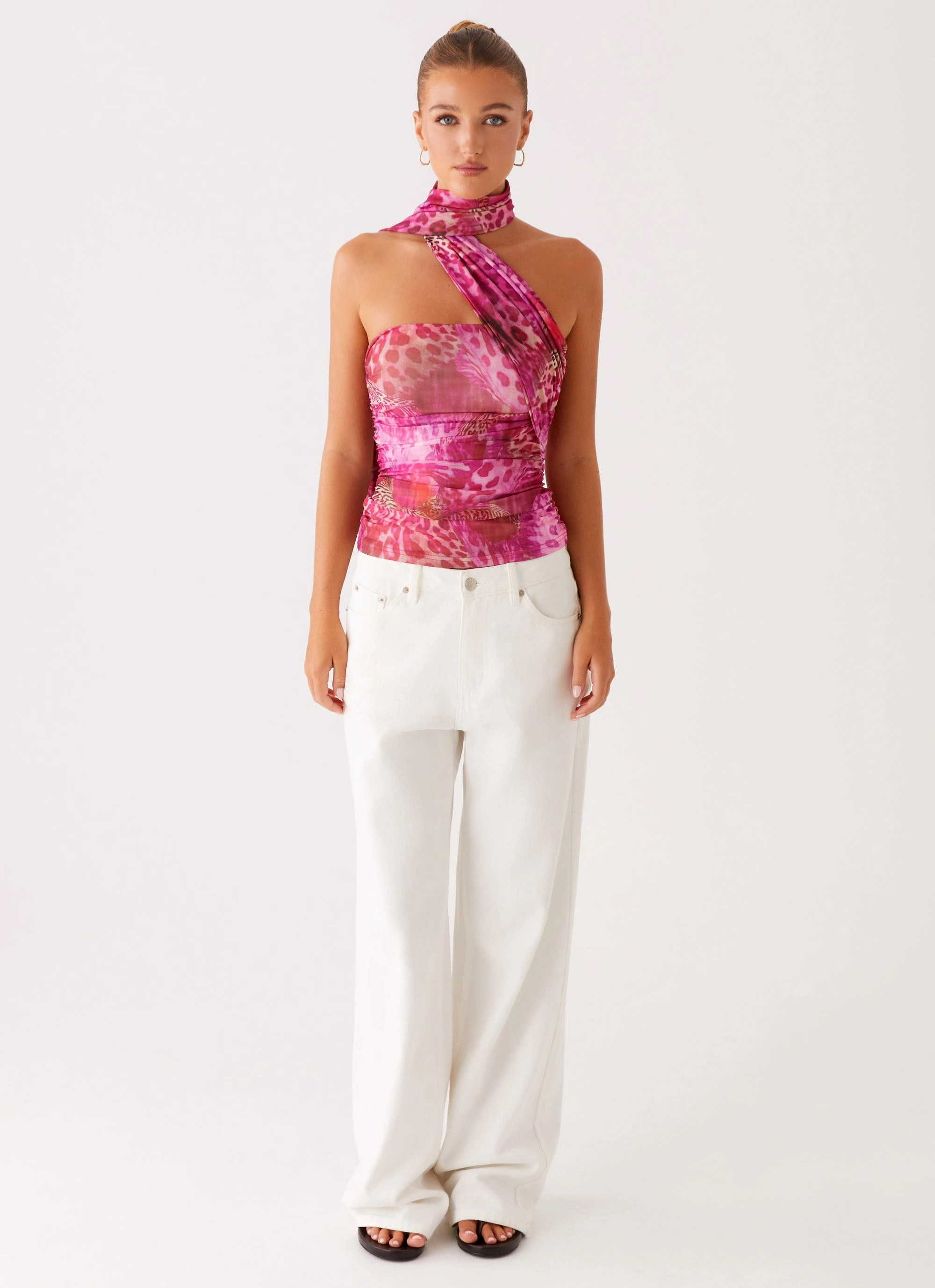 Adaptive Fit Technology Breaking News Top - Lavender Lagoon