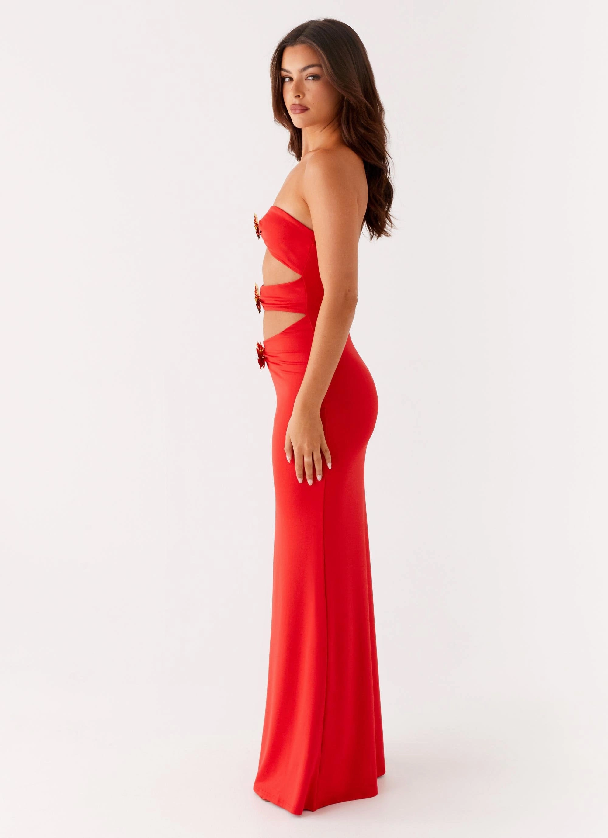 Raye Maxi Dress - Tangerine Timeless Design