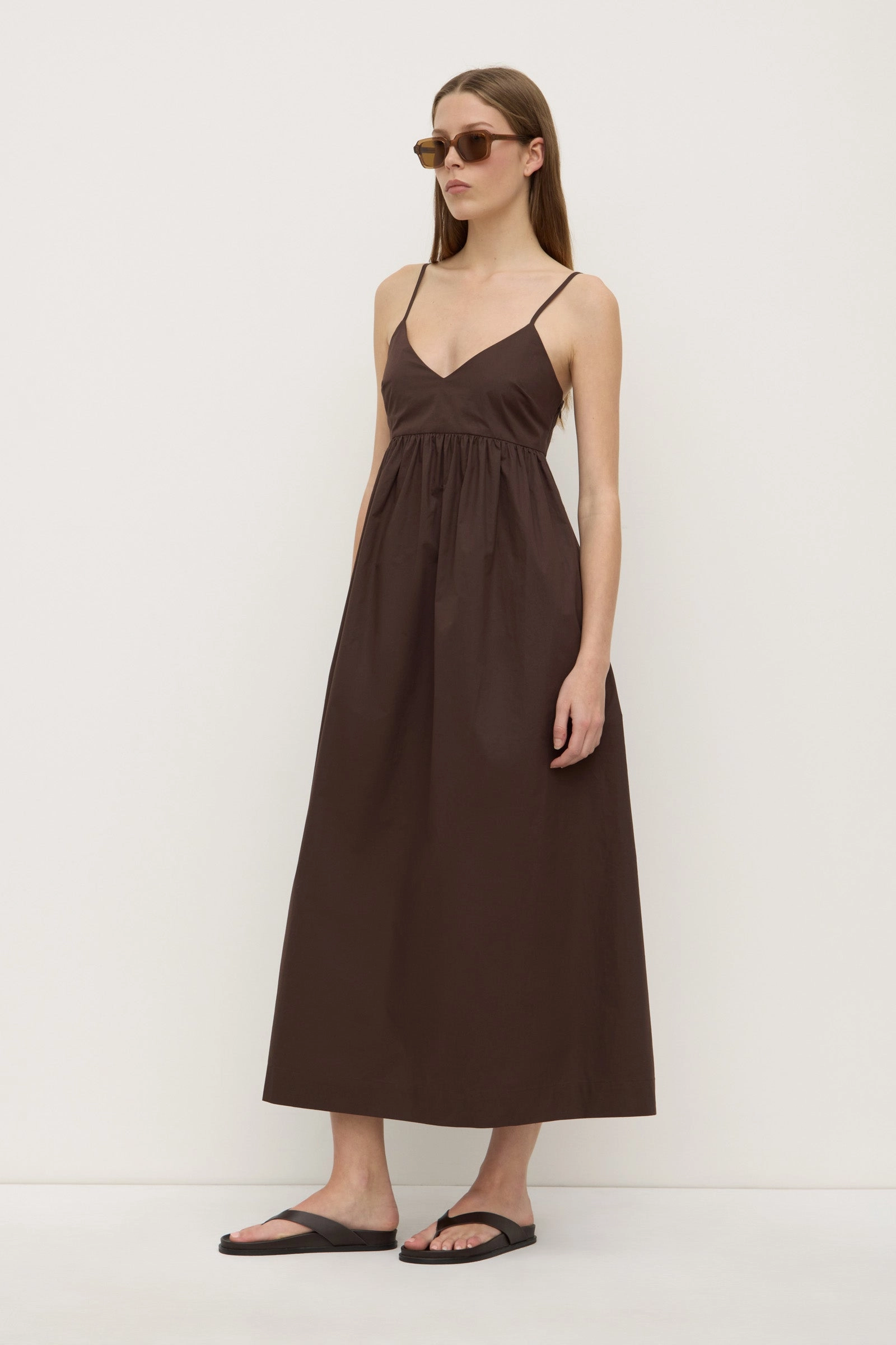 Modern Design Bronte Poplin Midi Dress
