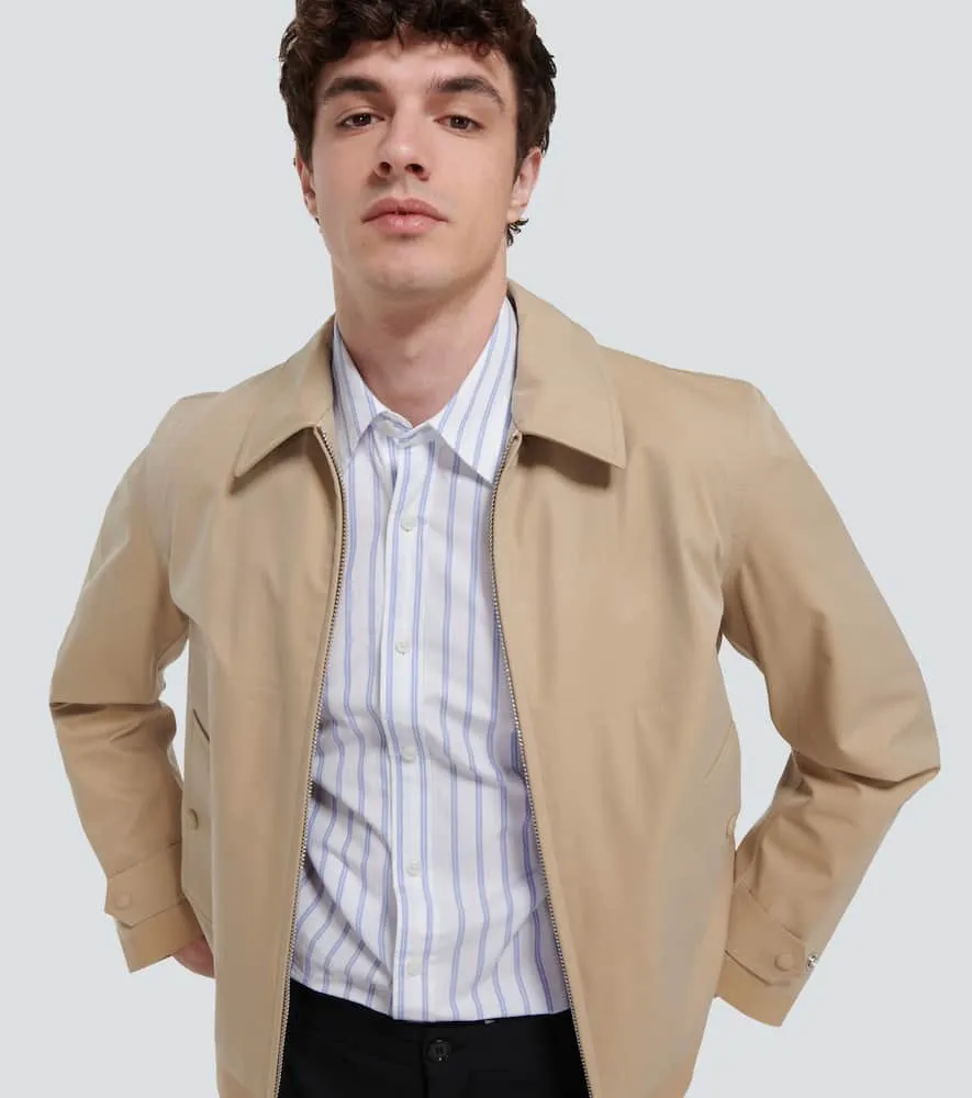 Burberry Cotton gabardine blouson jacket