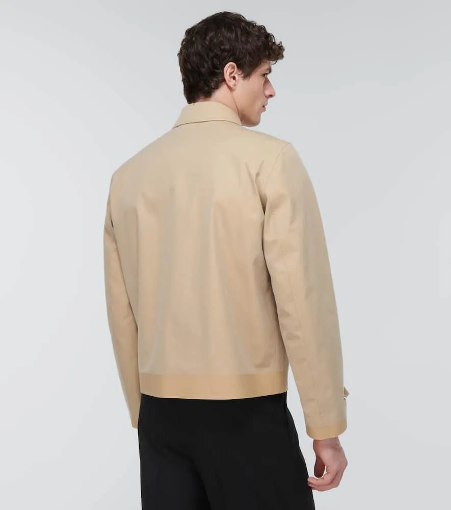 Burberry Cotton gabardine blouson jacket