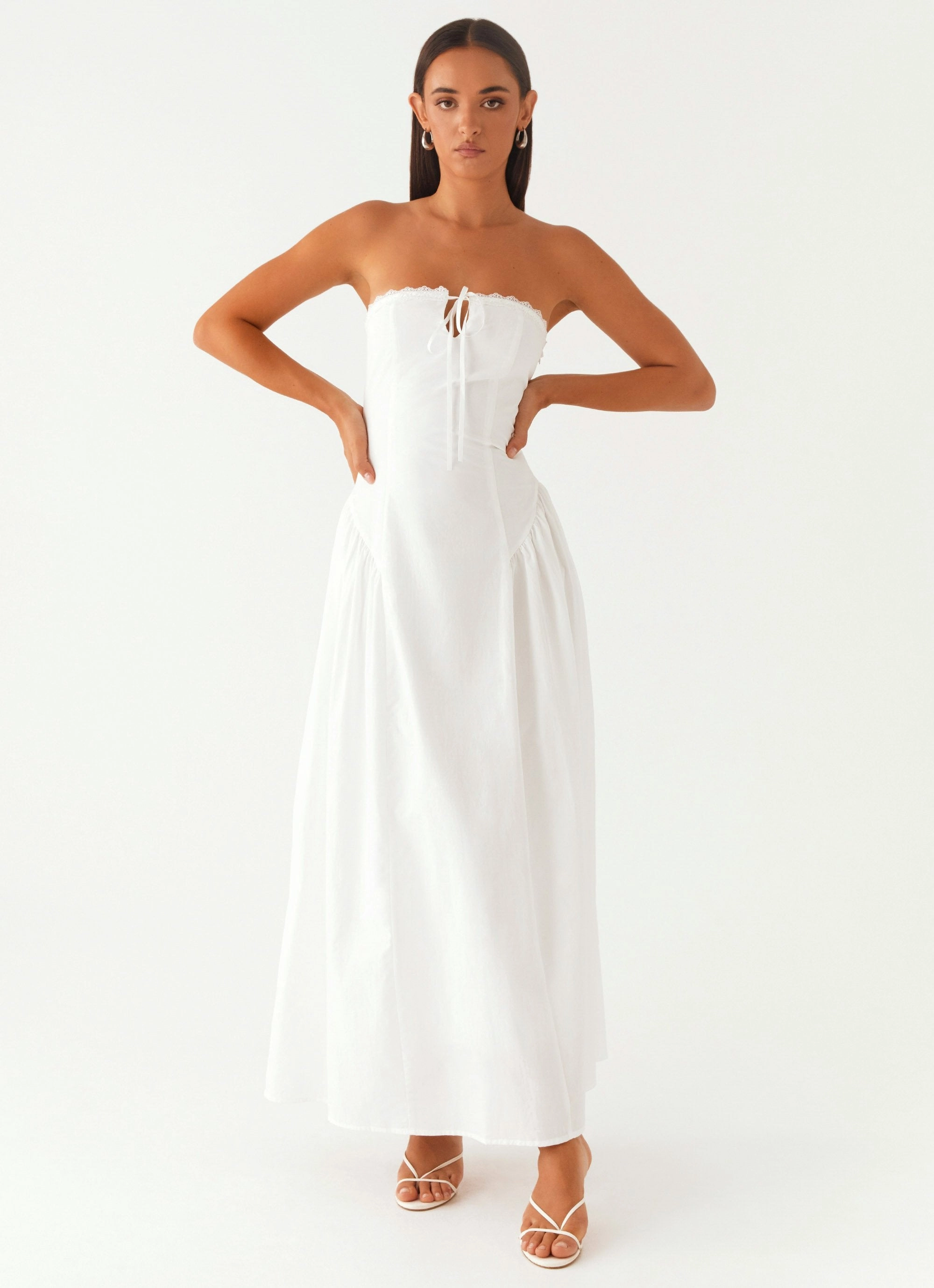Burleigh Maxi Dress - Ivory Smart Wear
