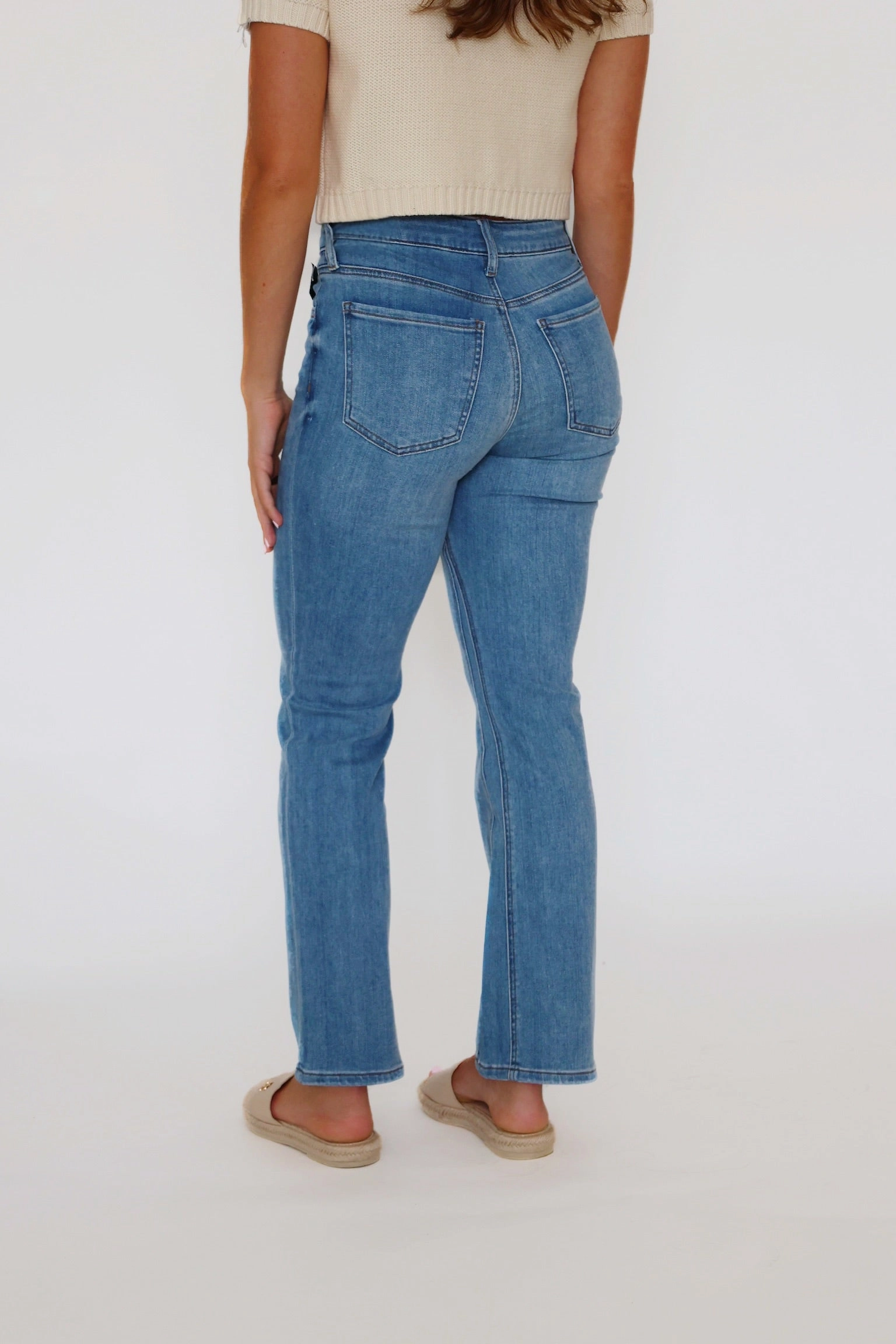 Kelsey High Rise Fab Ab- Improvement Lightweight Knit