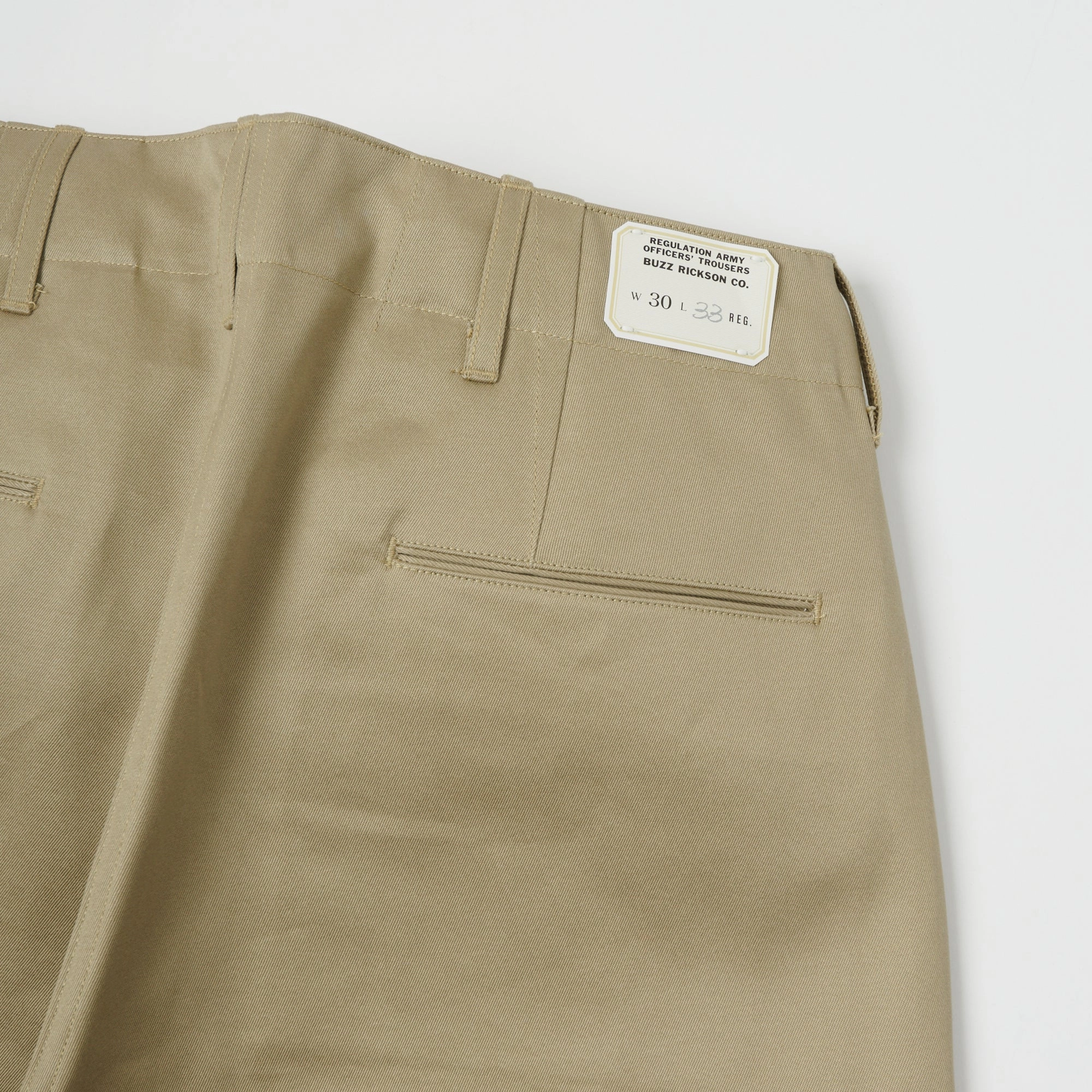Buzz Rickson's 'Early Model' 1942 Chino - Khaki