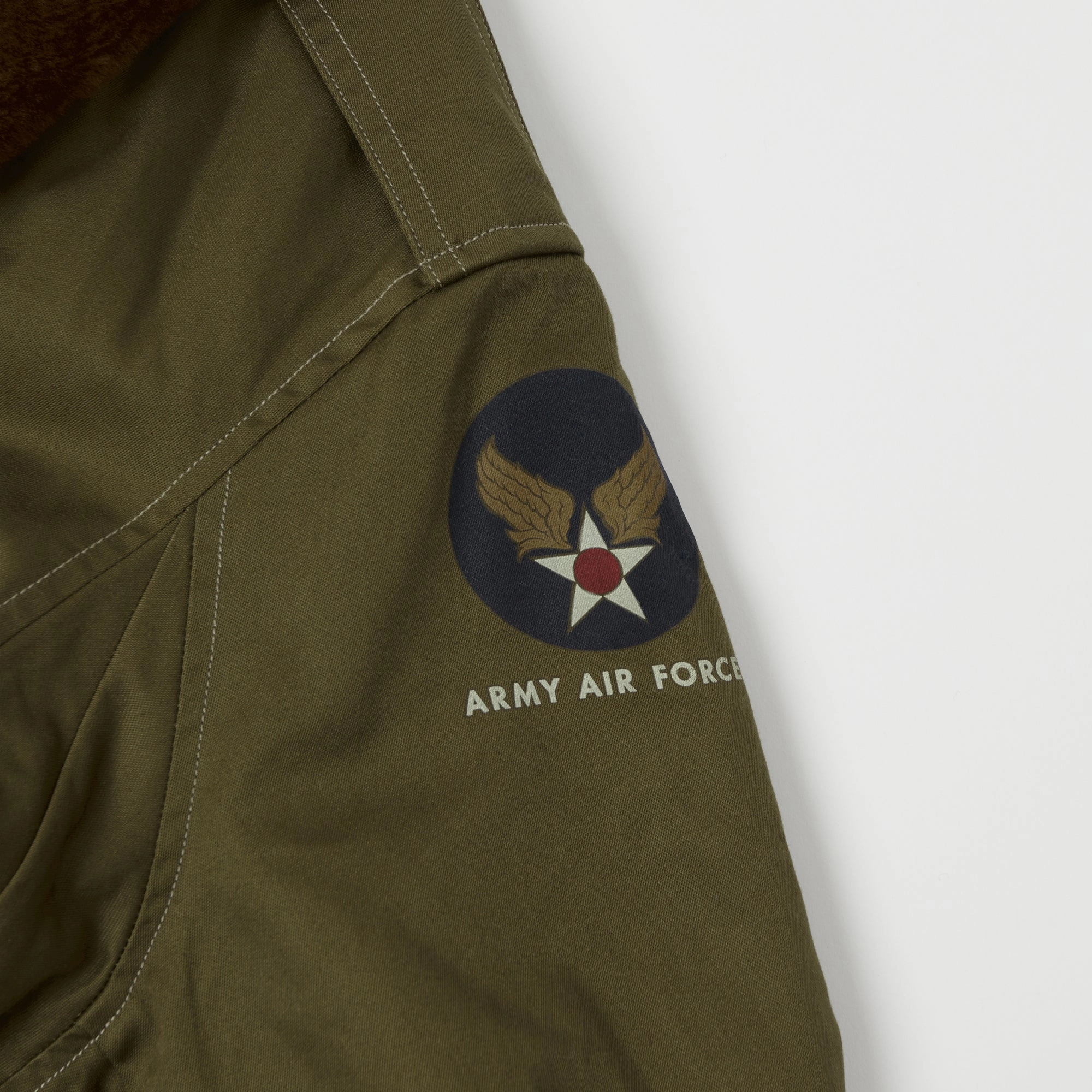 Buzz Rickson's 'Rough Wear Clothing Co' B-10 Flight Jacket - Olive Drab