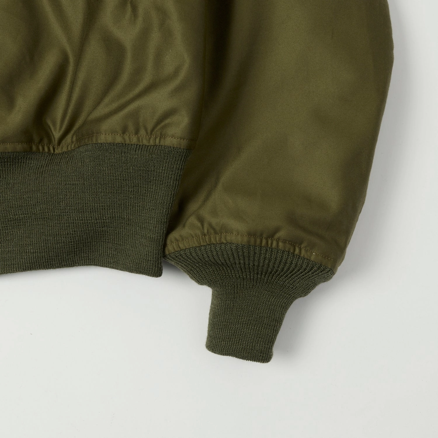 Buzz Rickson's 'Rough Wear Clothing Co' B-15 Flight Jacket - Olive Drab
