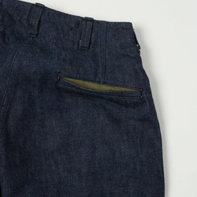 Buzz Rickson's Civillian Model M-43 Denim Trousers - One Wash