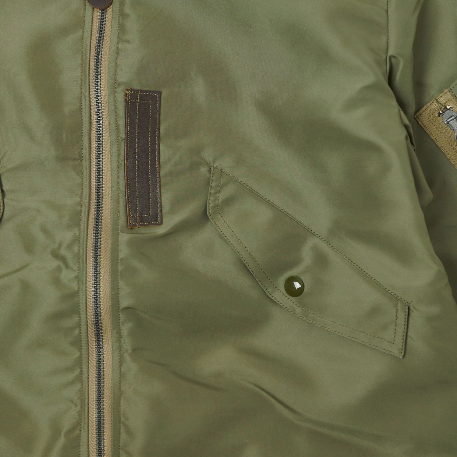 Buzz Rickson's L-2 'Reed Products Inc.' Flight Jacket - Olive Drab