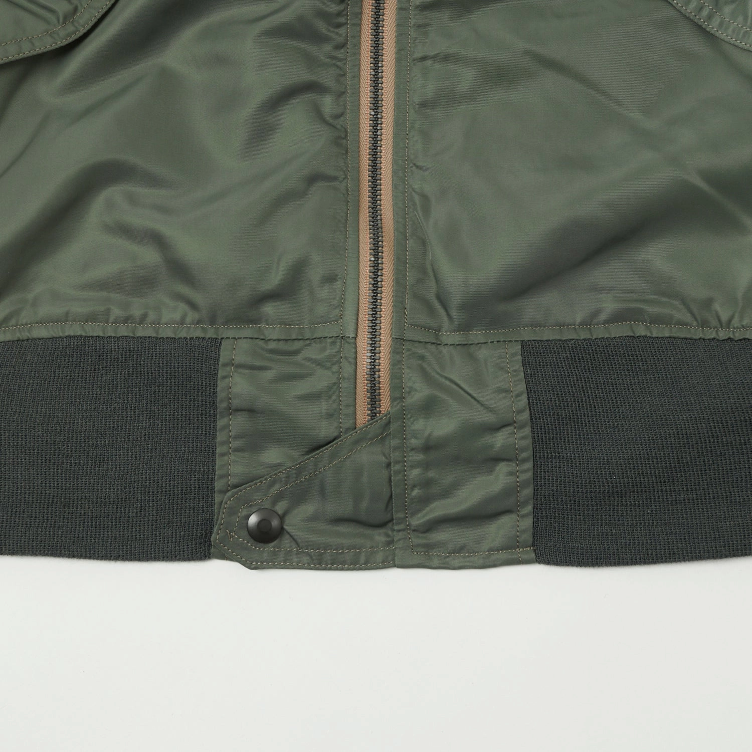 Buzz Rickson's L-2B 'Skyline' Light Weight Flight Jacket - Olive