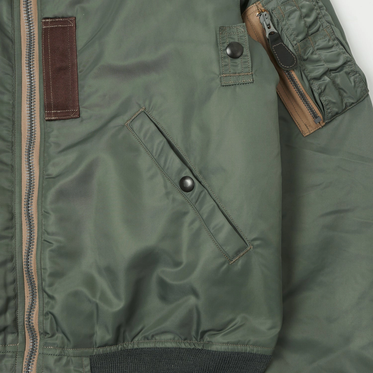 Buzz Rickson's MA-1 'Slender' Flight Jacket - Olive