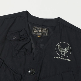 Buzz Rickson's U.S. Army C-1 Civilian Vest - Navy Buzz Rickson's U.S. Army C-1 Civilian Vest - Navy