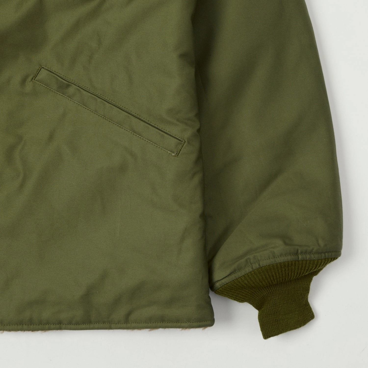 Buzz Rickson's U.S. Army M-1943 Jacket Liner - Olive