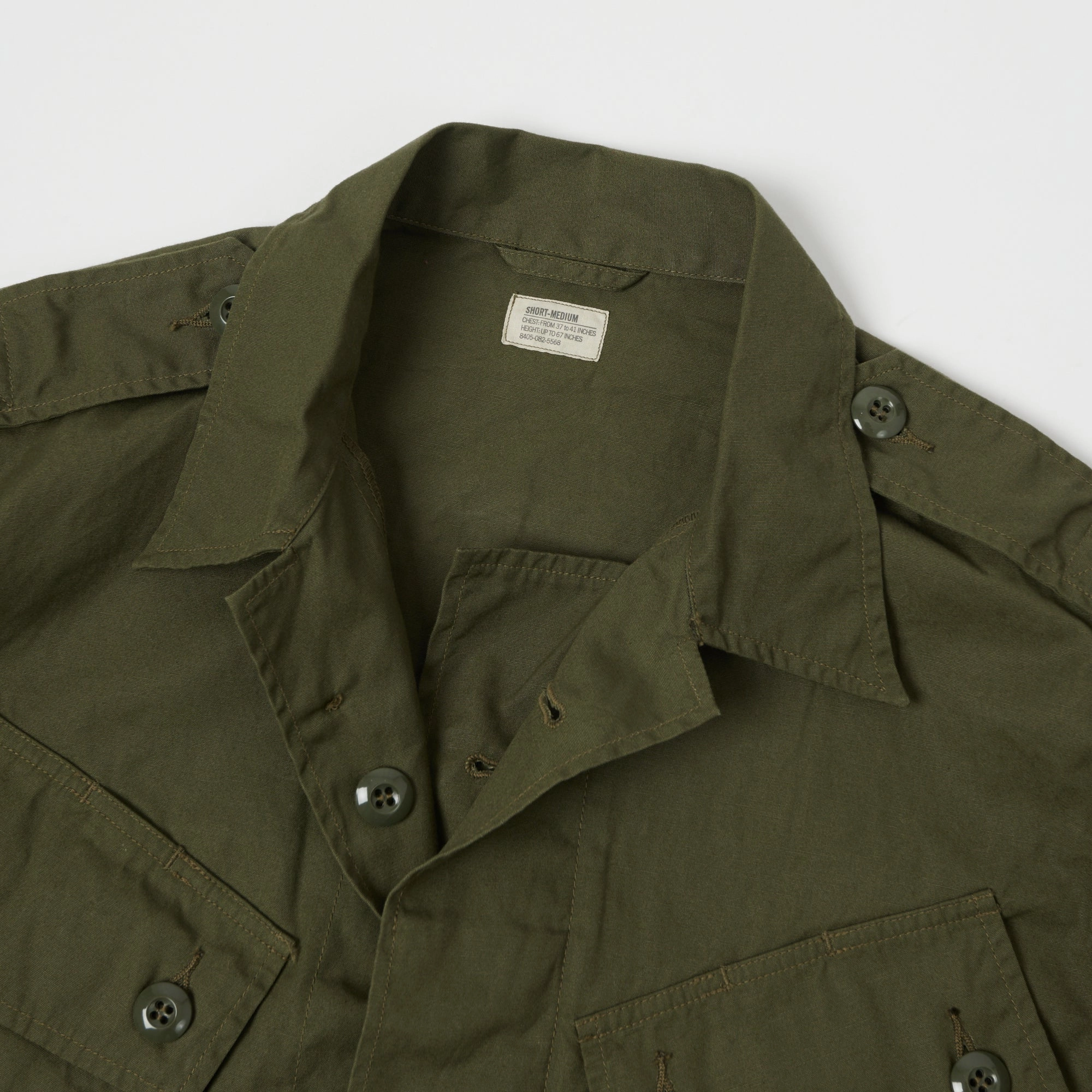 Buzz Rickson's U.S. Army Tropical Combat Jacket - Olive